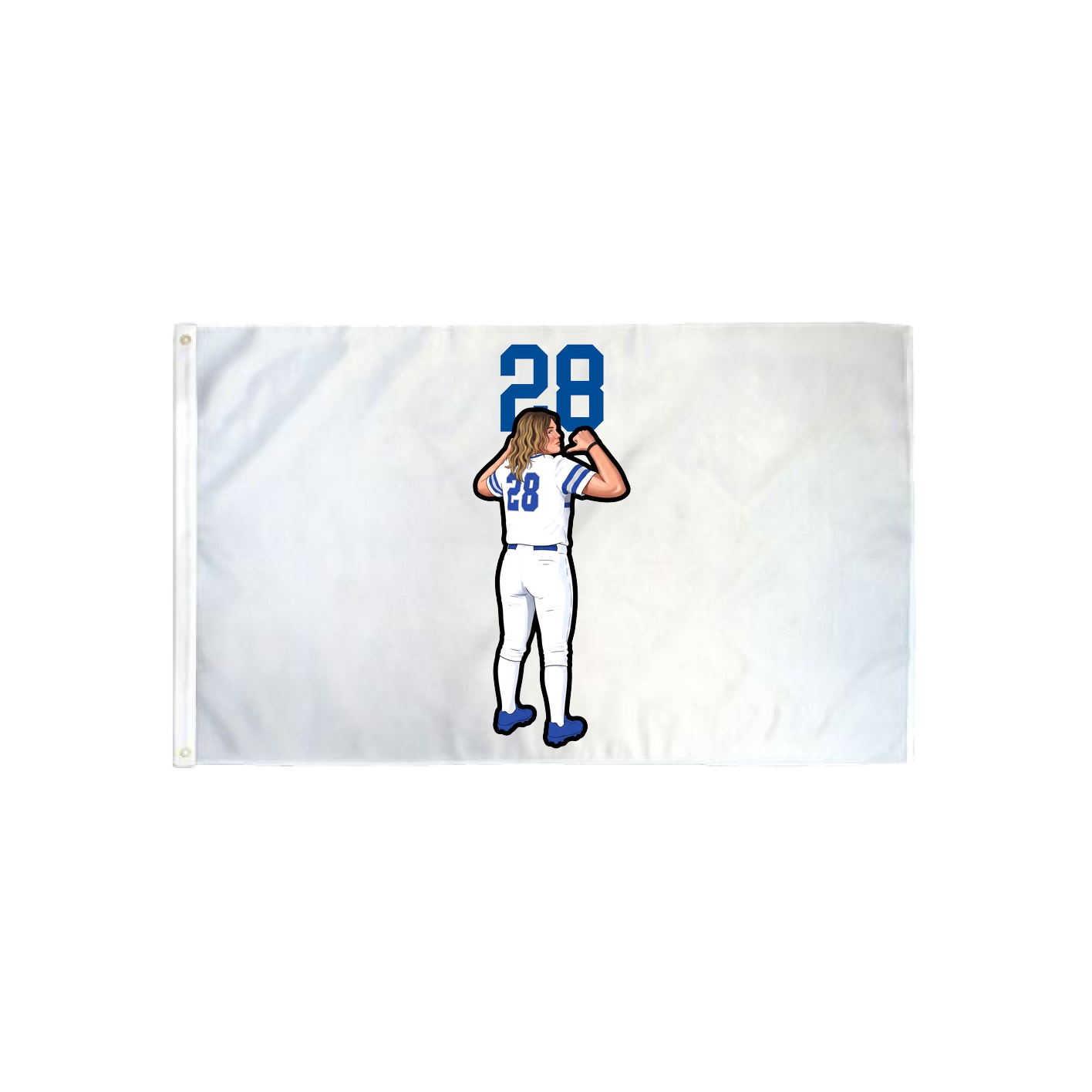 3x5 Flag — Number Top in Classic