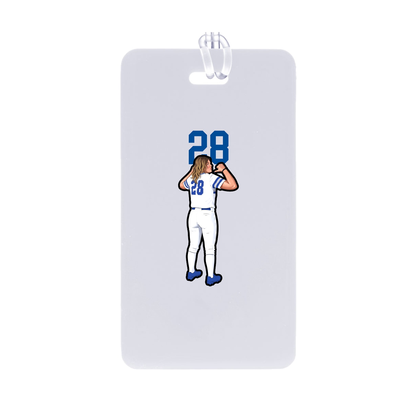 Bag Tag — Number Top in Classic