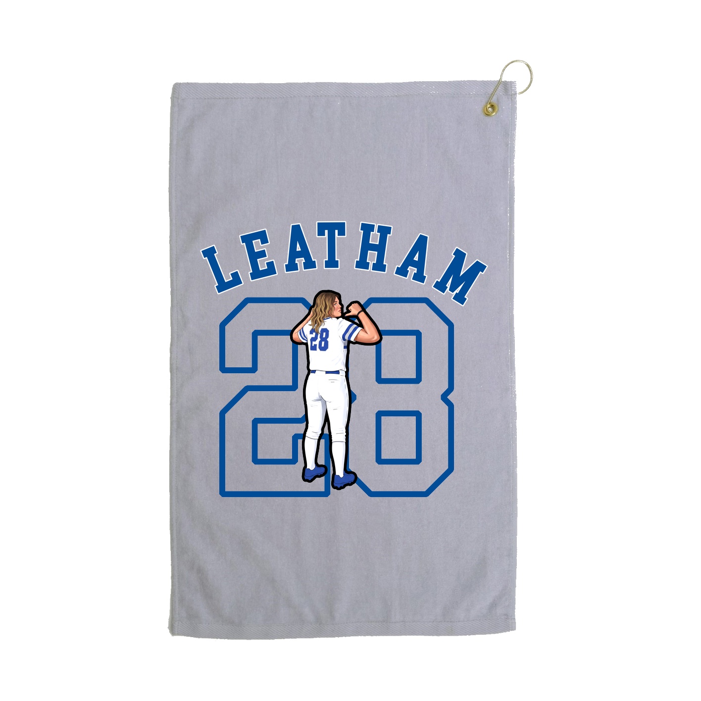 Golf Towel — Shirsey Arch in Grey