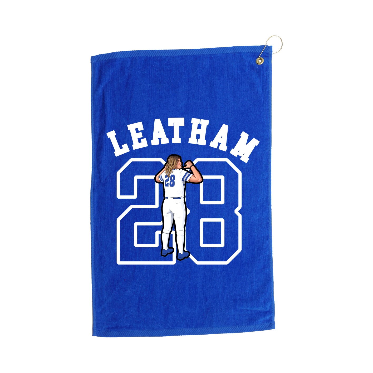 Golf Towel — Shirsey Arch in Royal