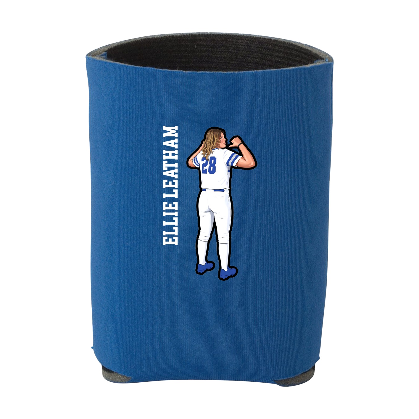 Can Holder — Name Vertical in Royal