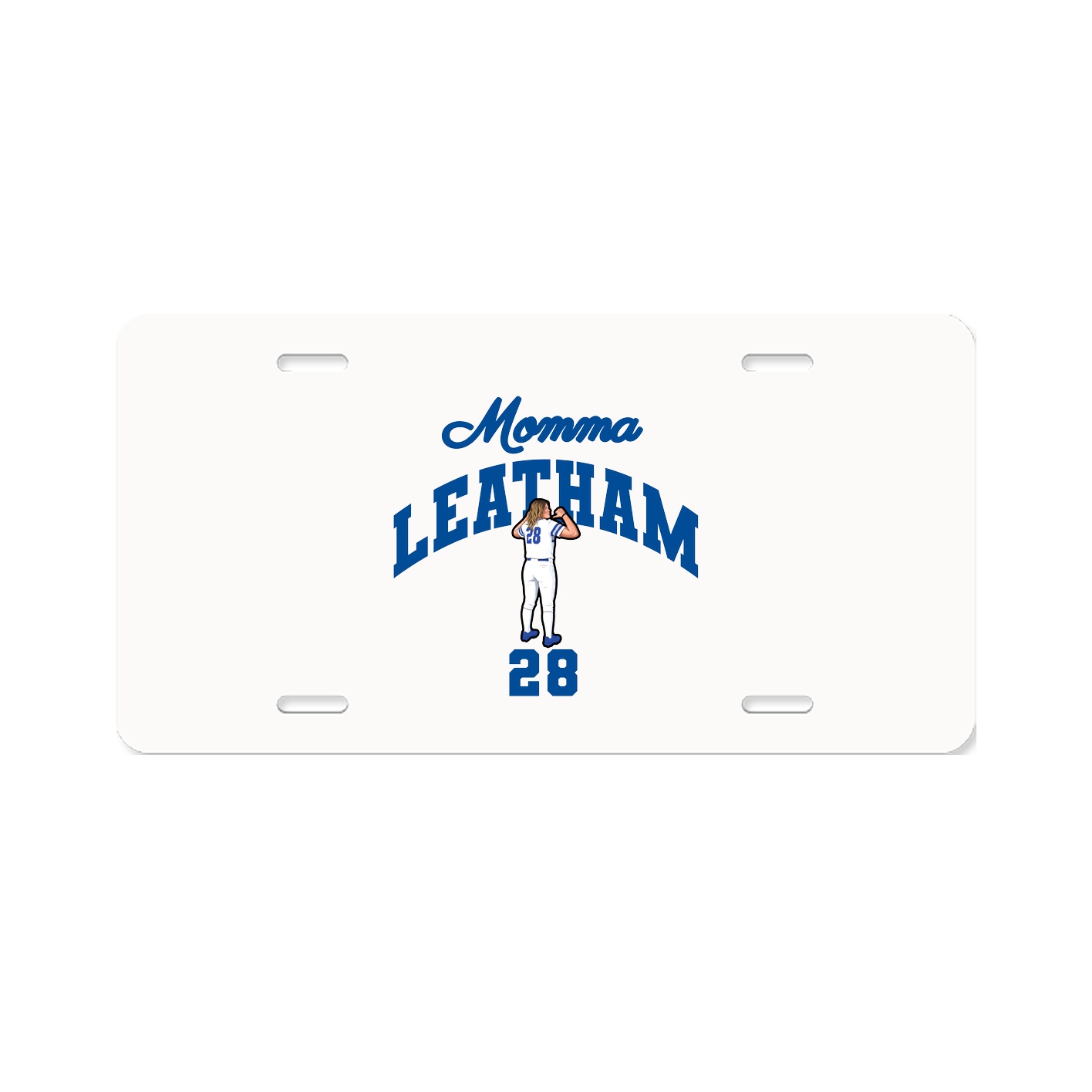 License Plate — Mothers Day Arch in Classic