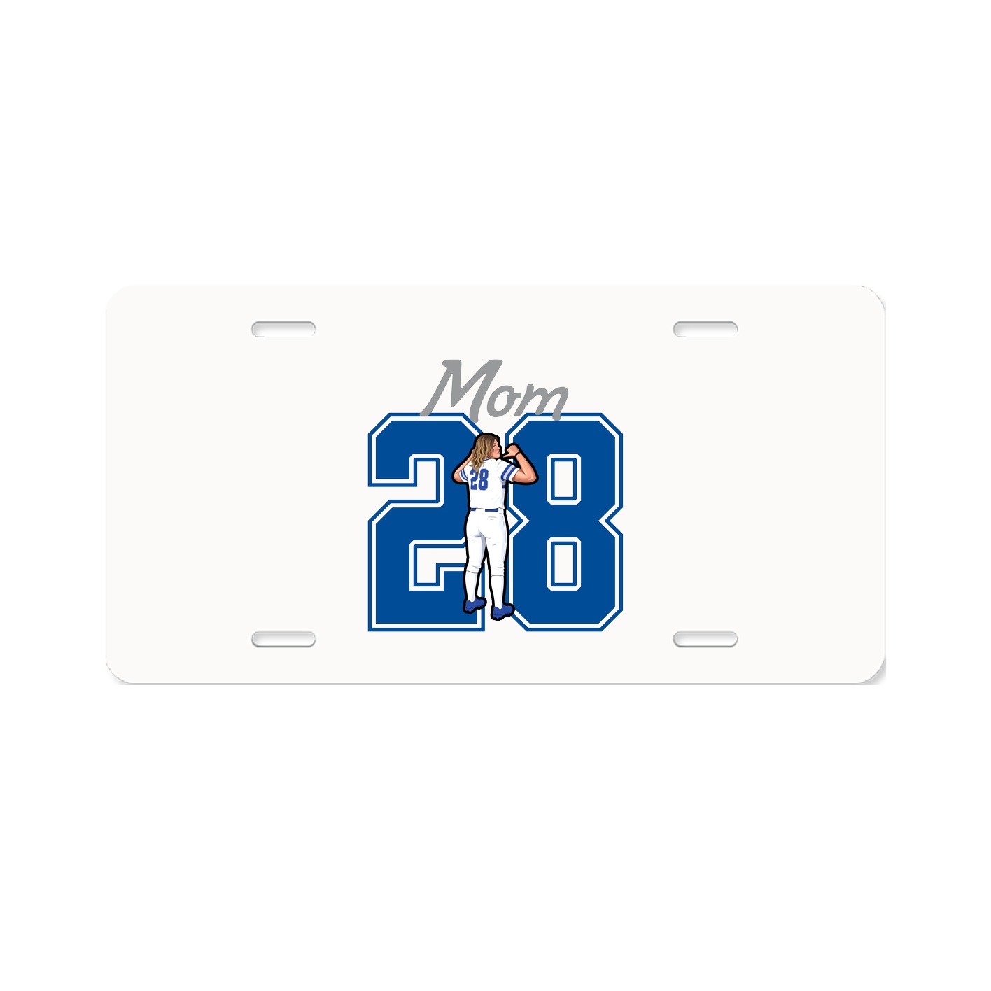 License Plate — Mothers Day Shirsey in Classic