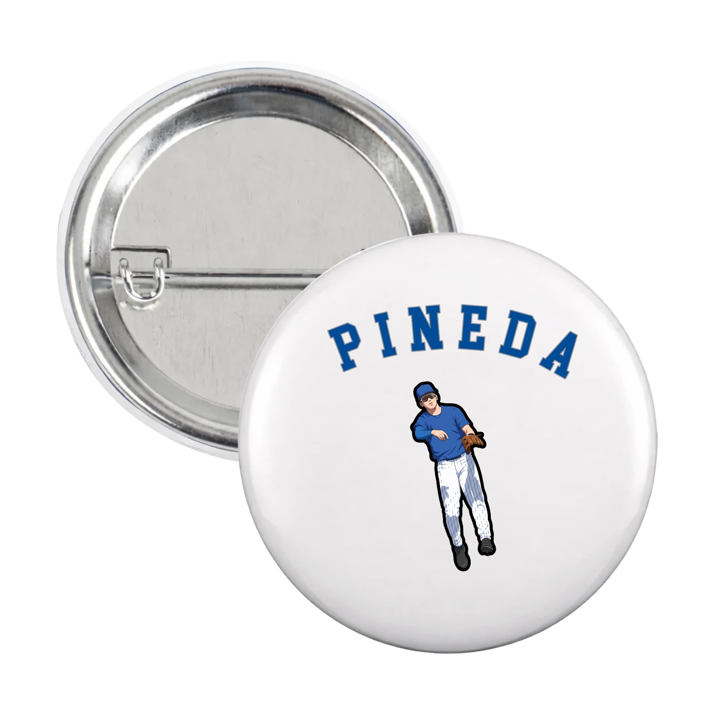 Game Day Button — Shirsey Arch in White