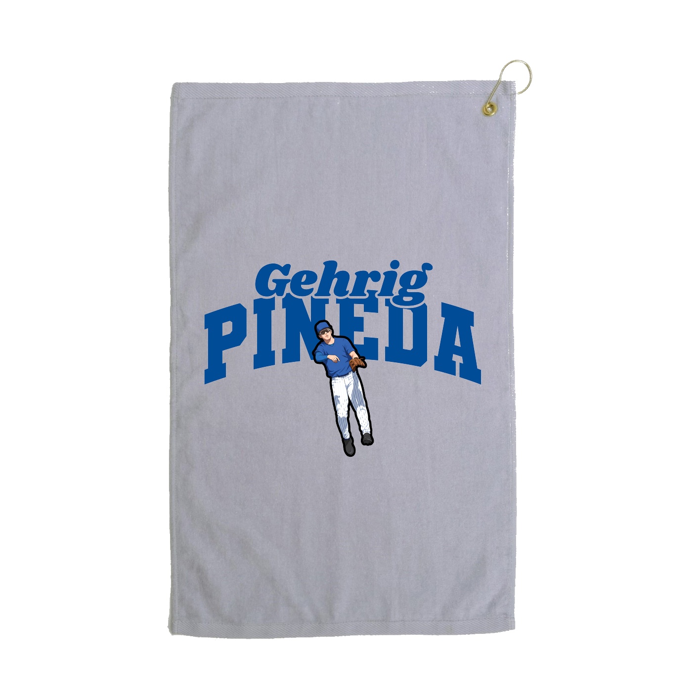 Golf Towel — Signature Arch in Grey