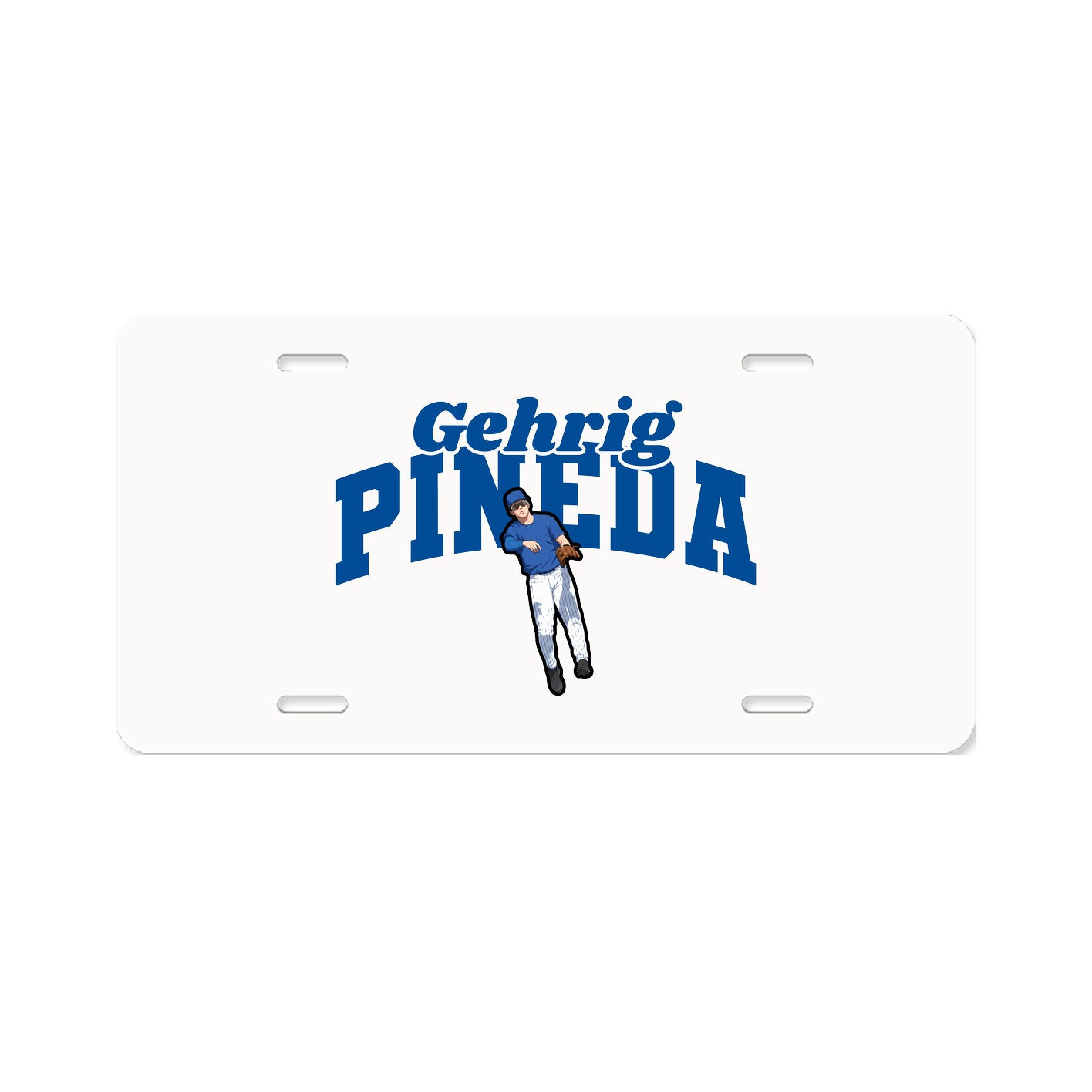 License Plate — Signature Arch in Classic