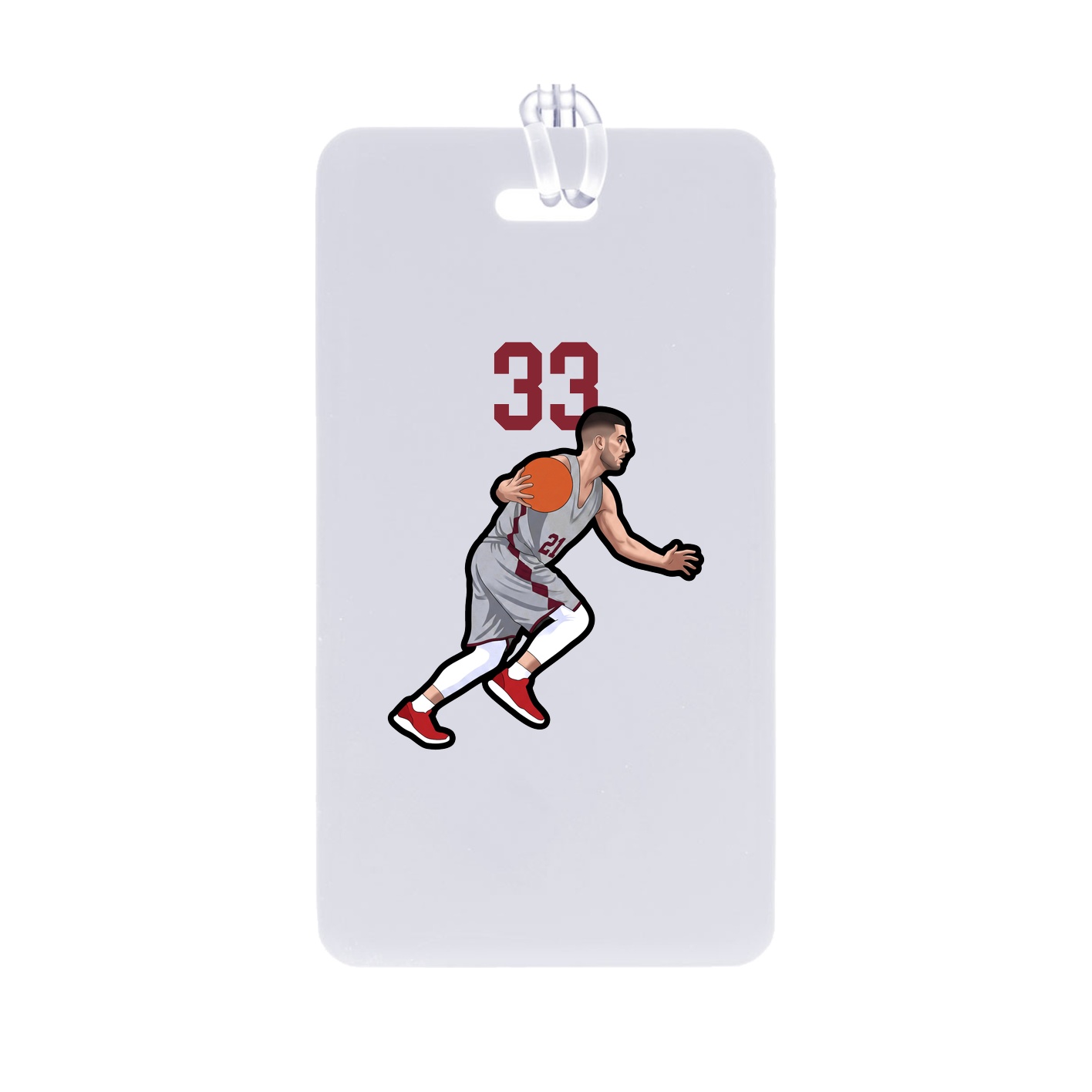 Bag Tag — Number Top in Classic