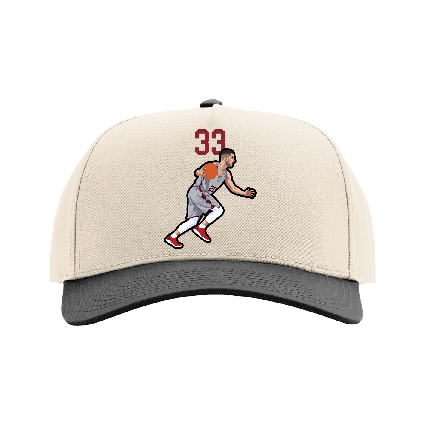 Full Fabric Five-Panel Champ Cap