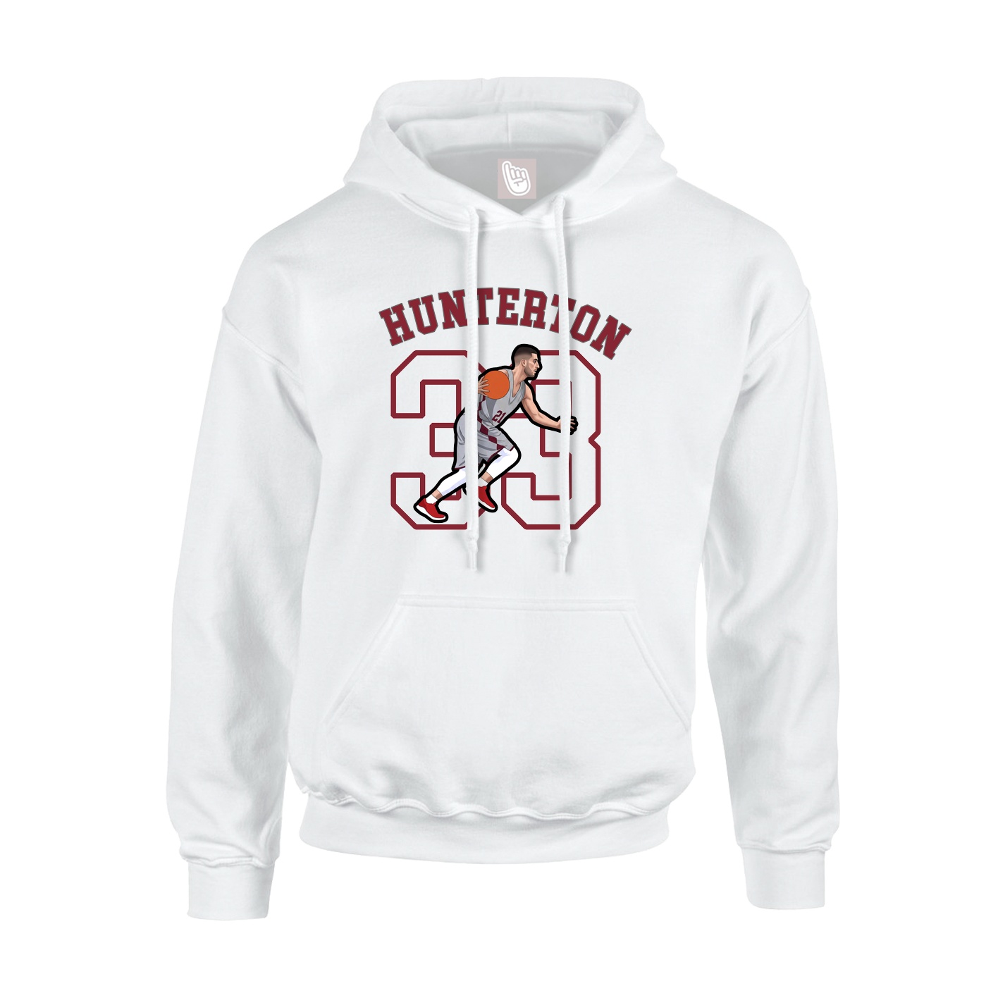 Hoodie — Shirsey Arch in White