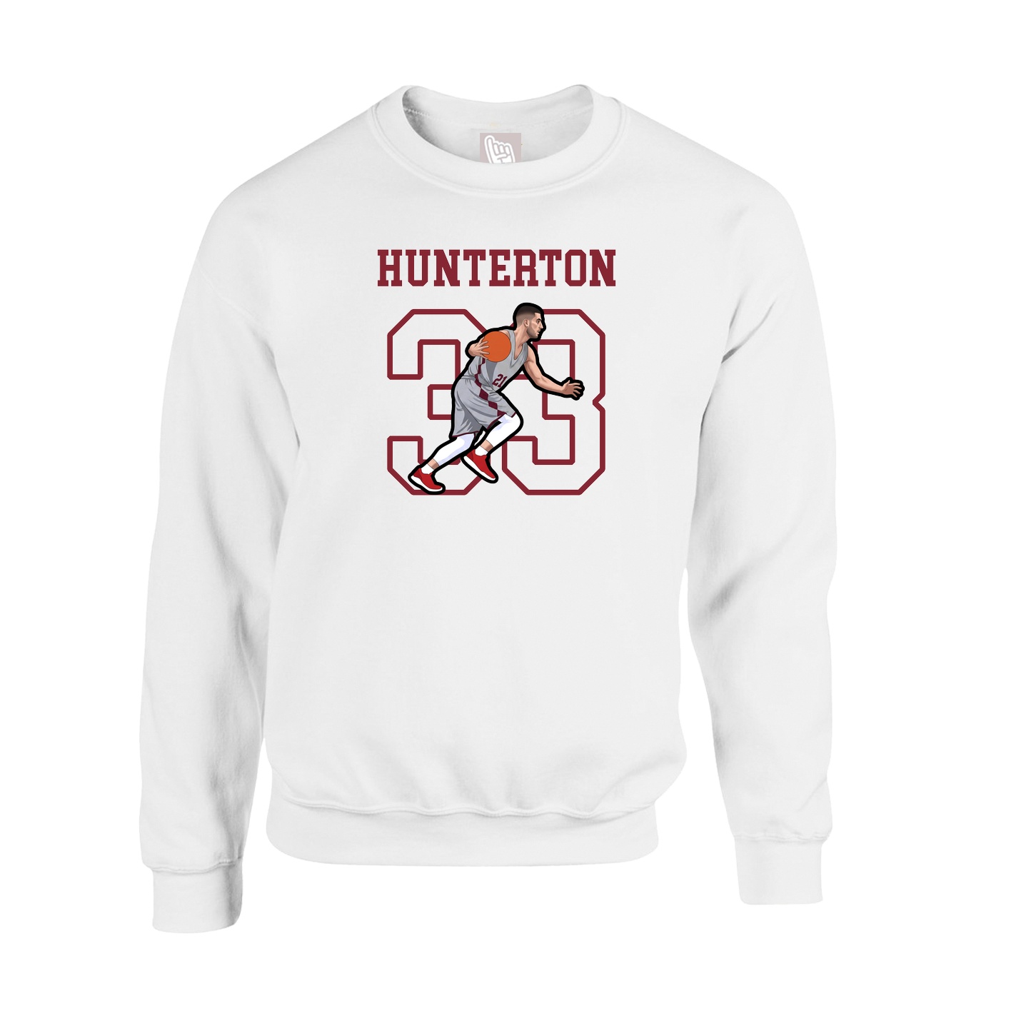Fleece Crew — Shirsey in White