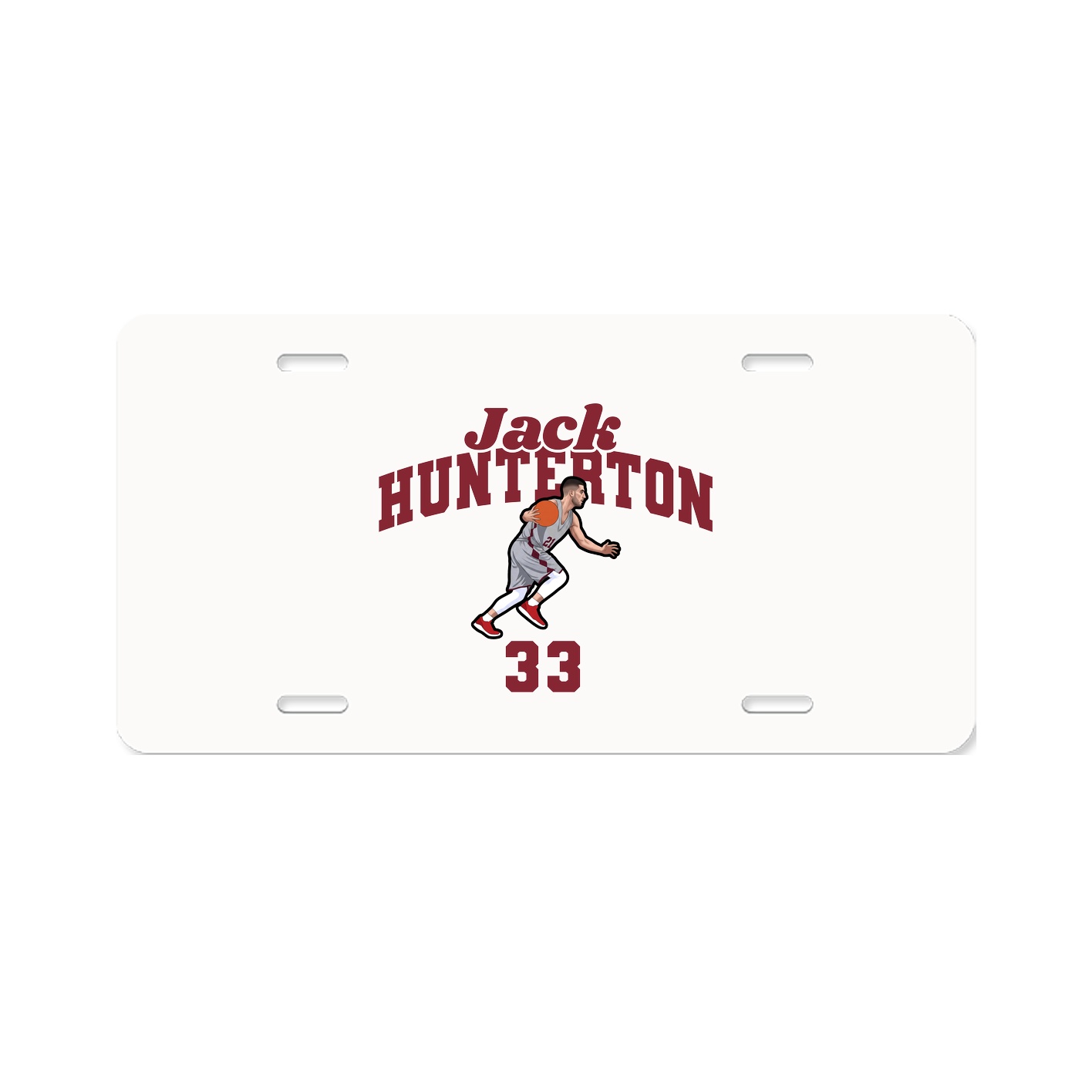 License Plate — Signature Arch in Classic