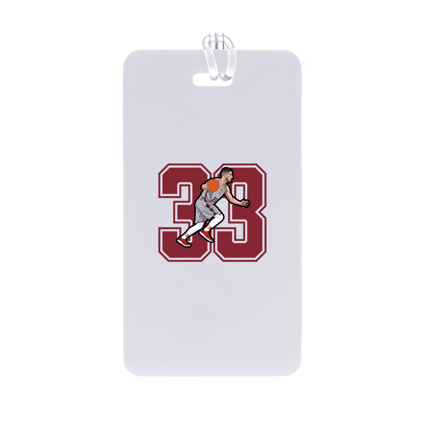 Bag Tag — Number in Classic