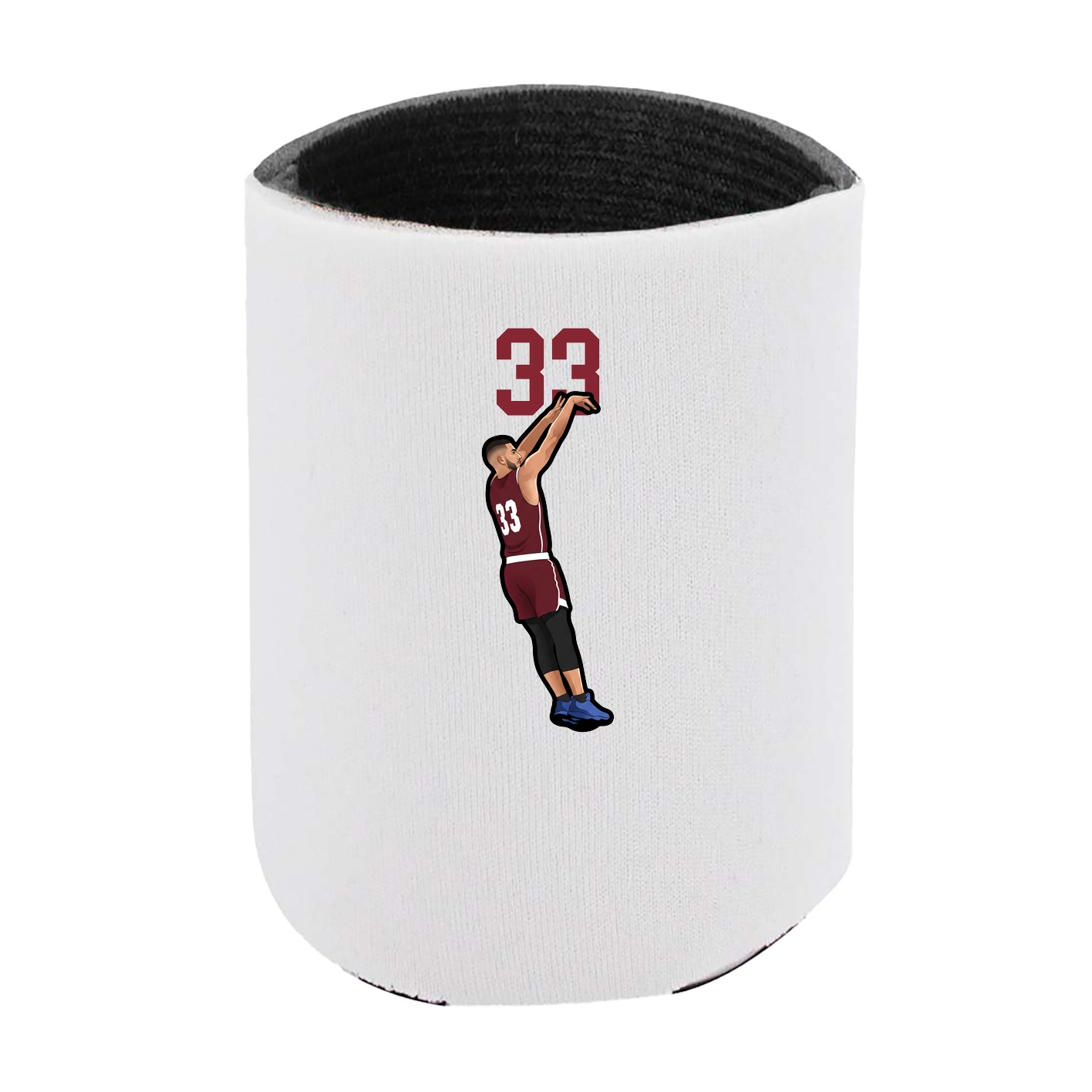 Can Holder — Number Top in White