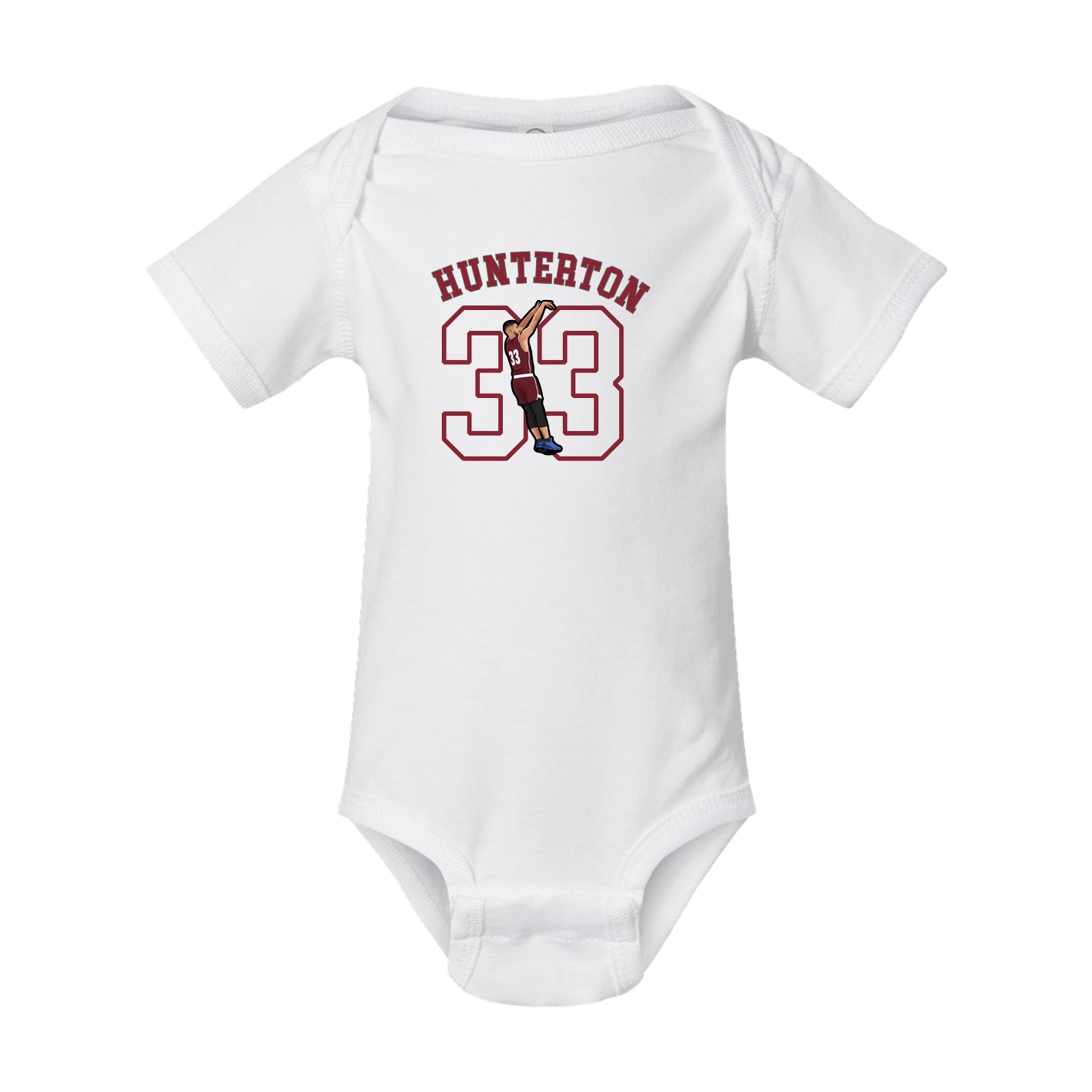 Baby Onesie — Shirsey Arch in White