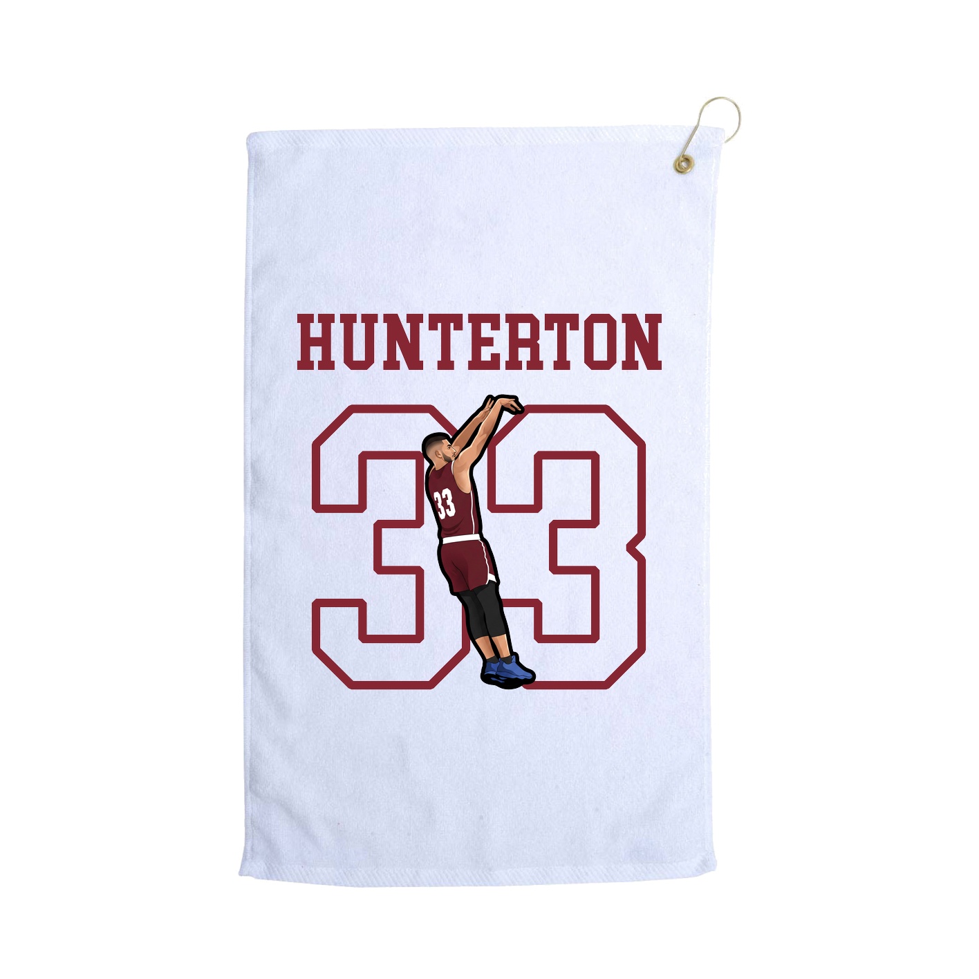 Golf Towel — Shirsey in White