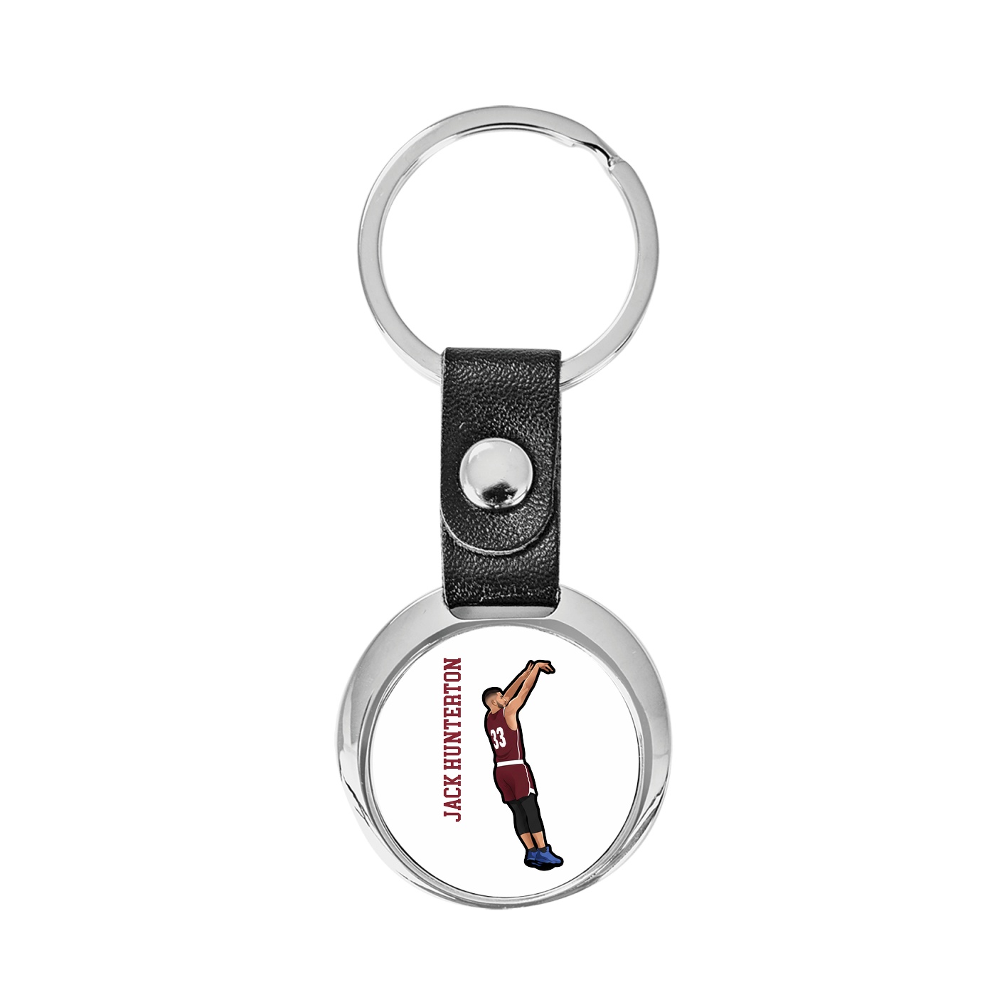 Key Chain — Name Vertical in Classic