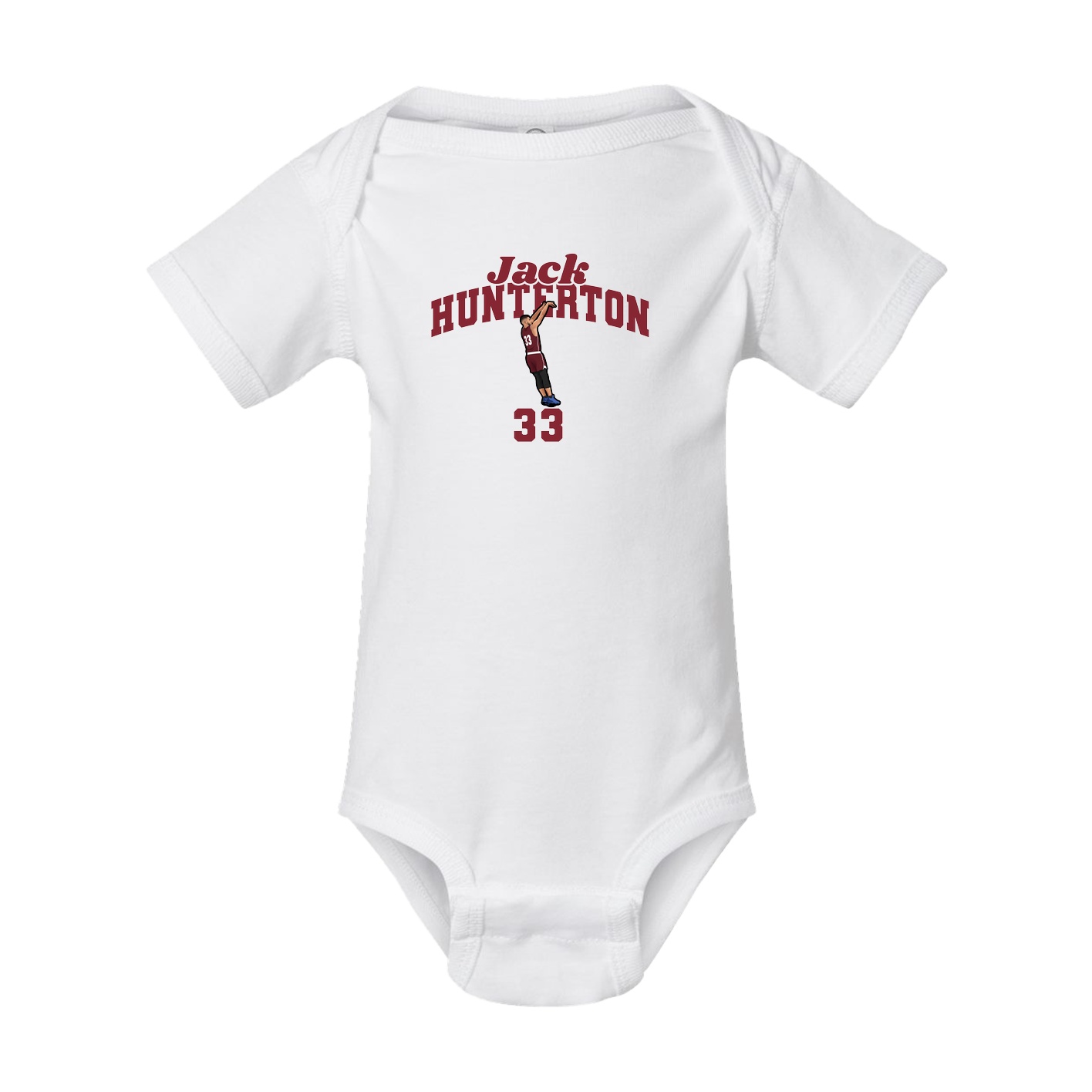 Baby Onesie — Signature Arch in White