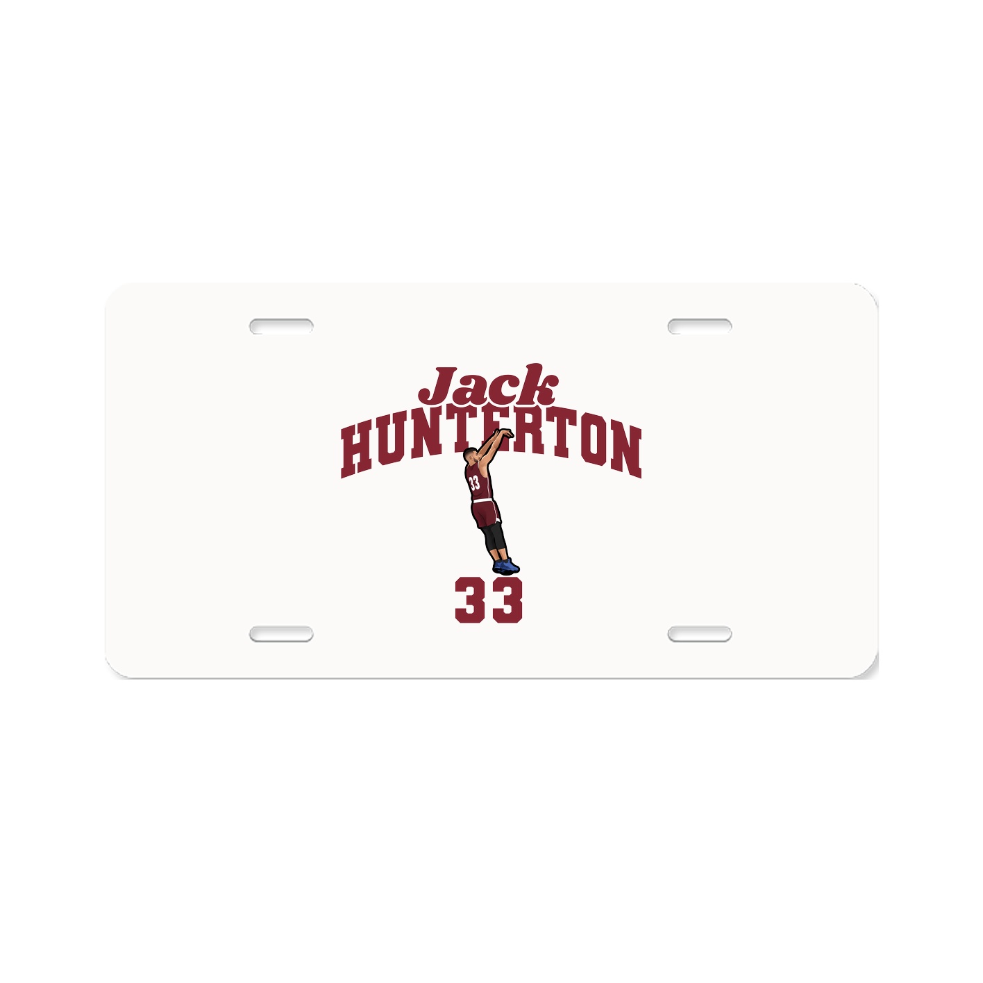 License Plate — Signature Arch in Classic