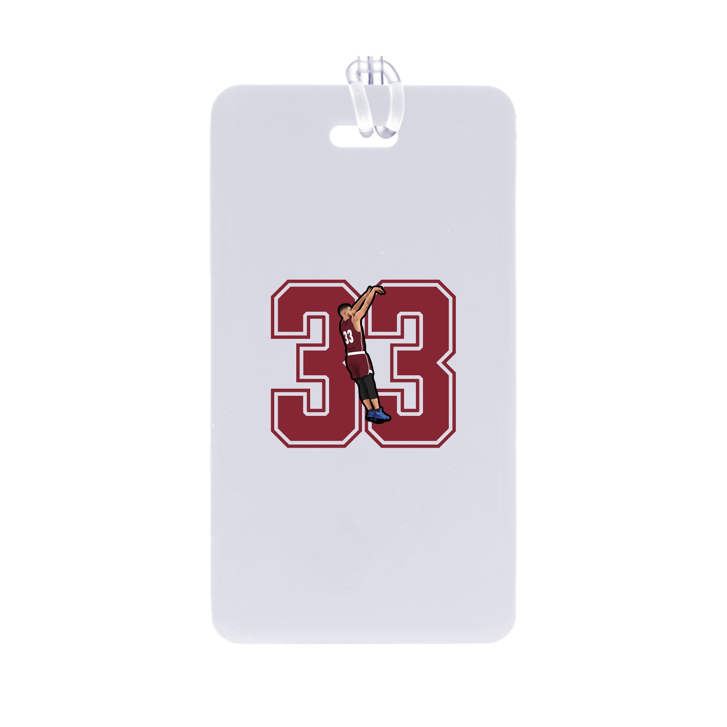 Bag Tag — Number in Classic