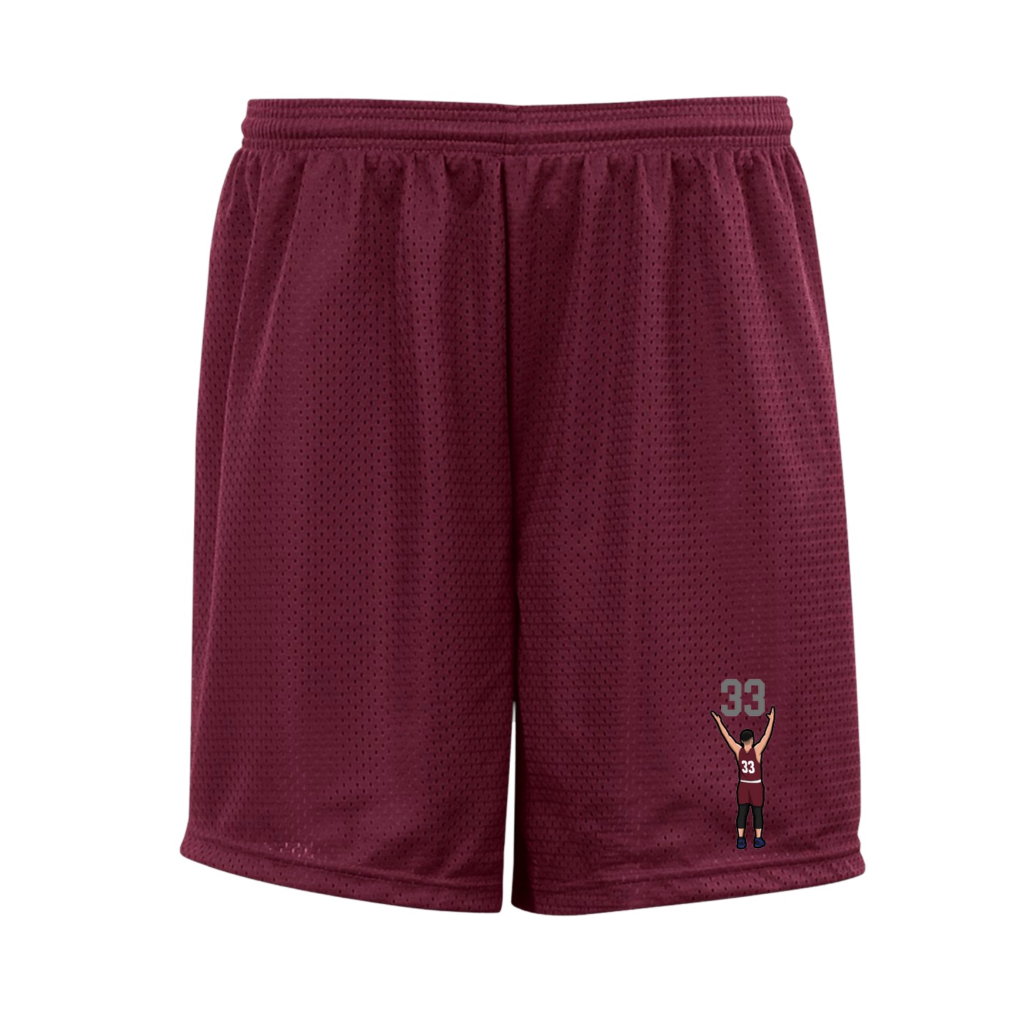 Shorts — Number Top in Cardinal