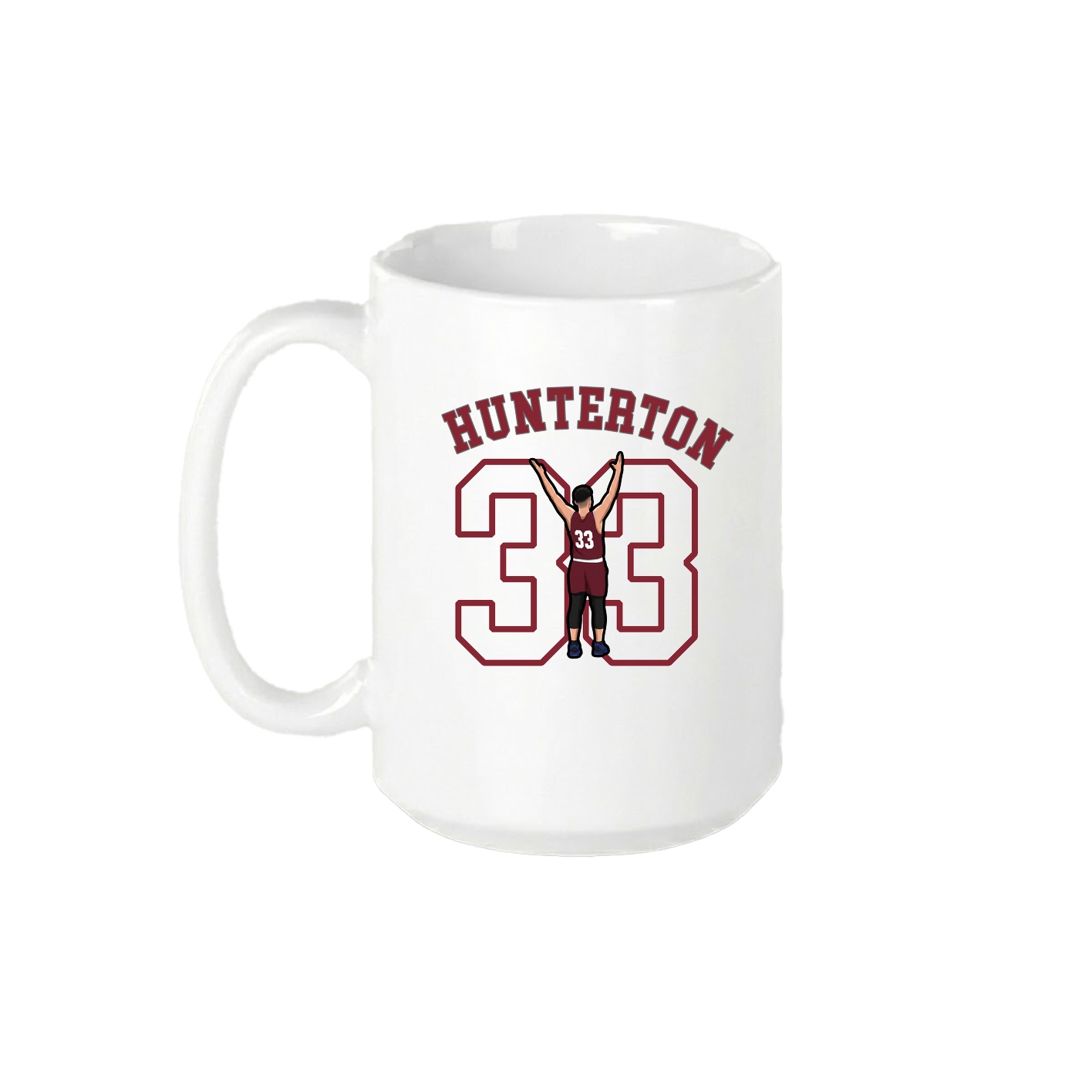 15oz Coffee Mug — Shirsey Arch in White