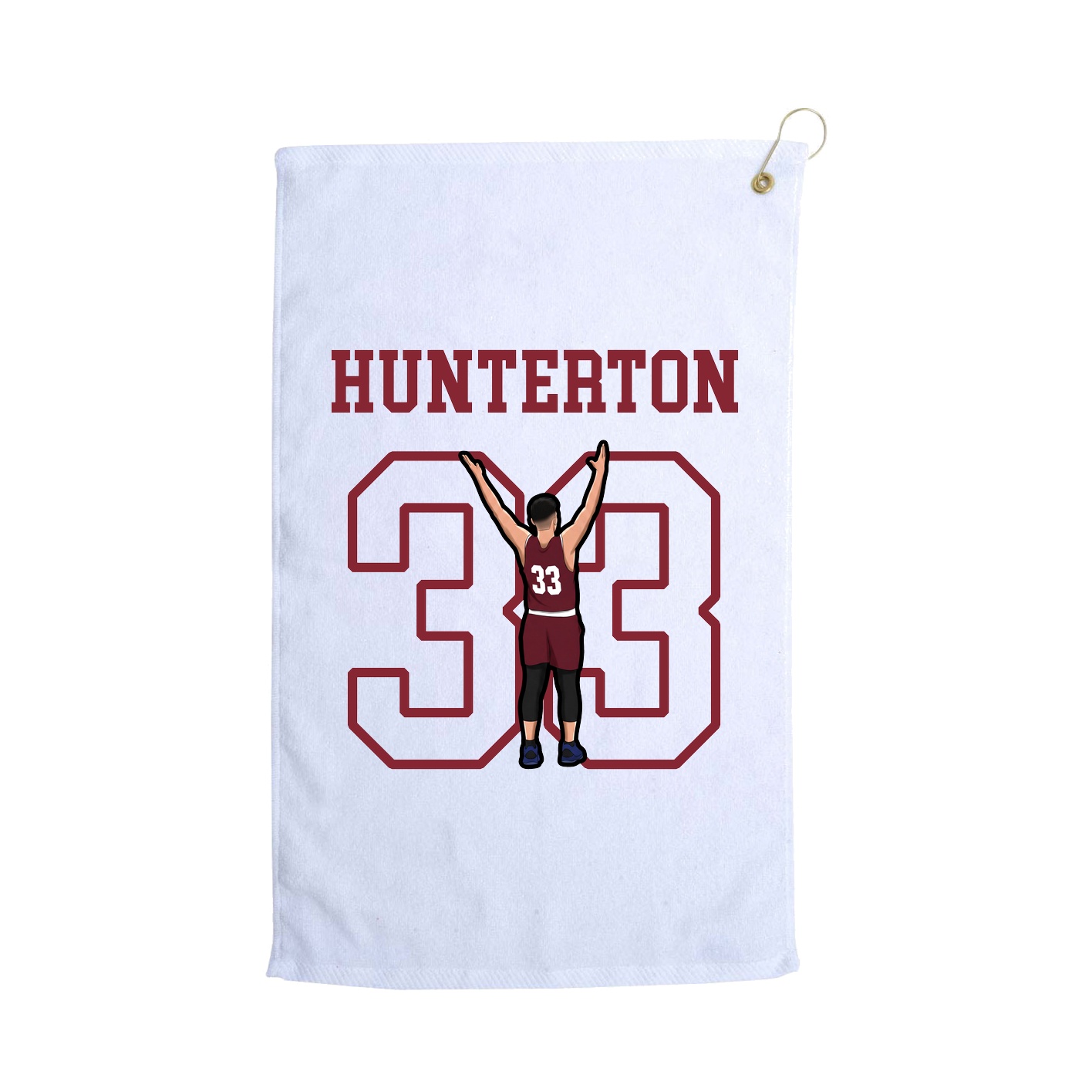 Golf Towel — Shirsey in White