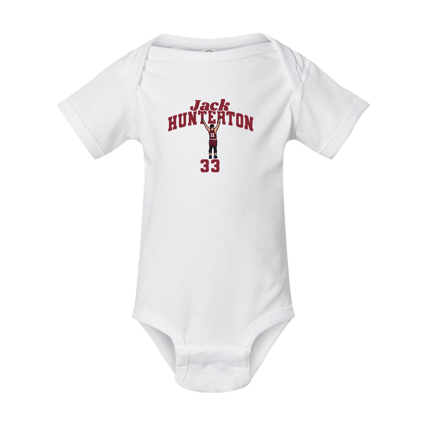 Baby Onesie — Signature Arch in White