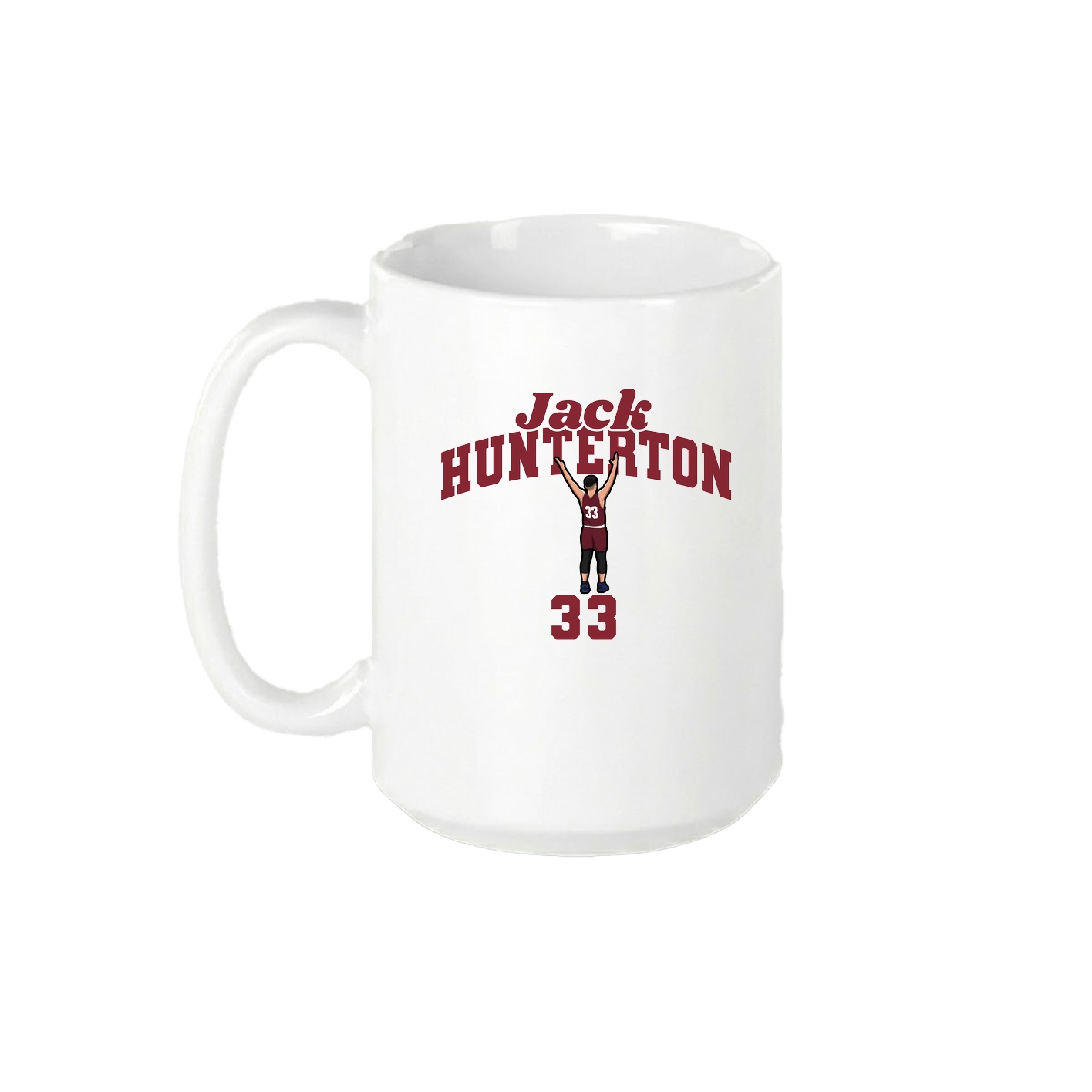 15oz Coffee Mug — Signature Arch in White