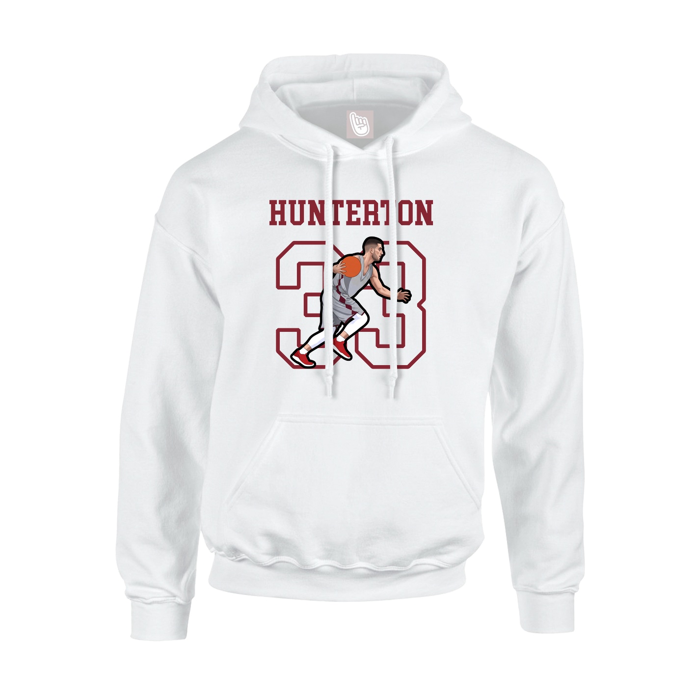 Youth Hoodie — Shirsey in White