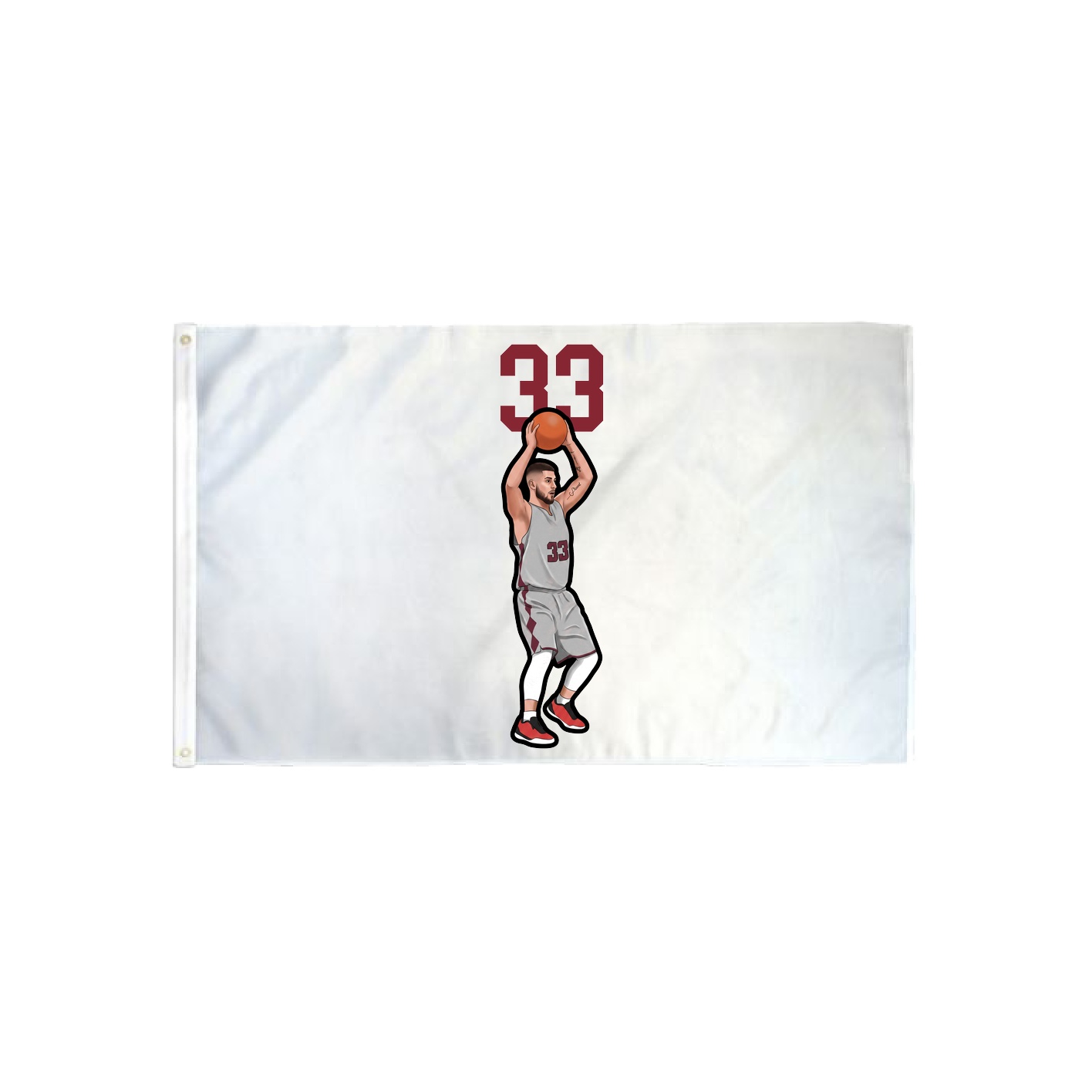 3x5 Flag — Number Top in Classic