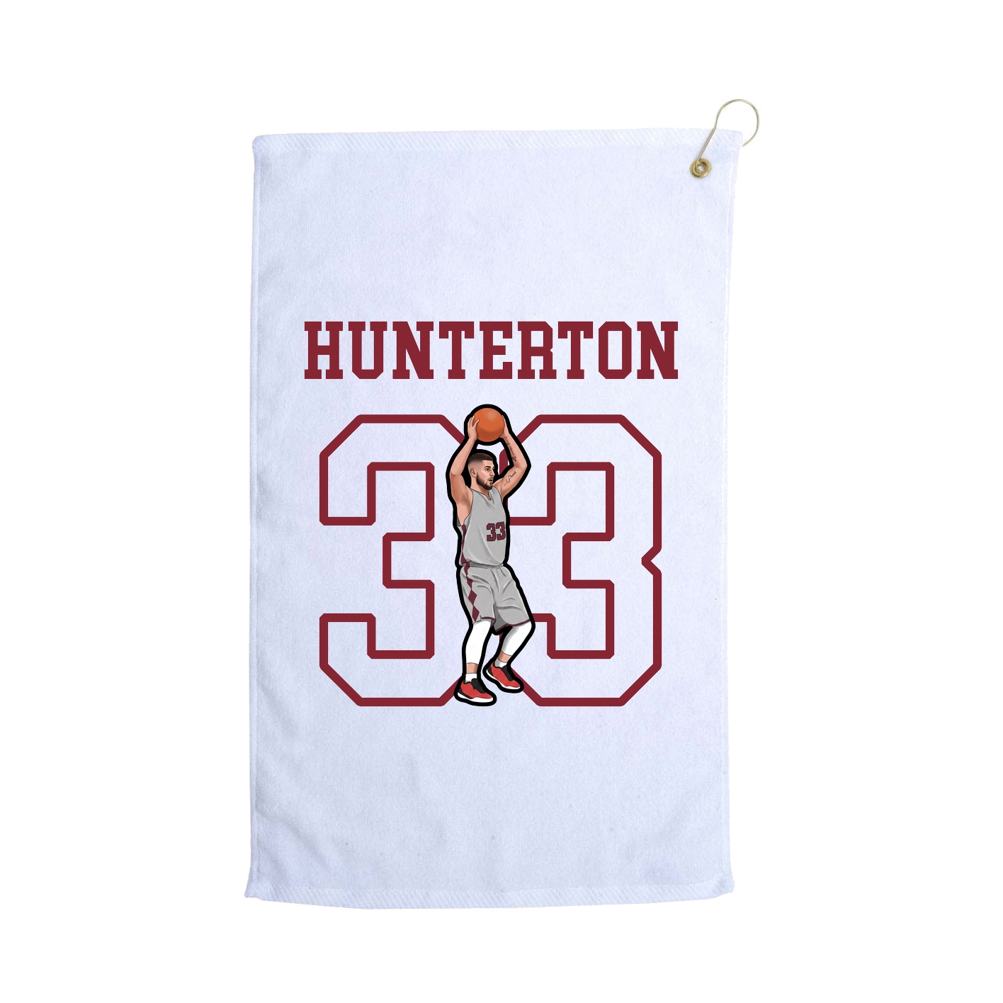 Golf Towel — Shirsey in White