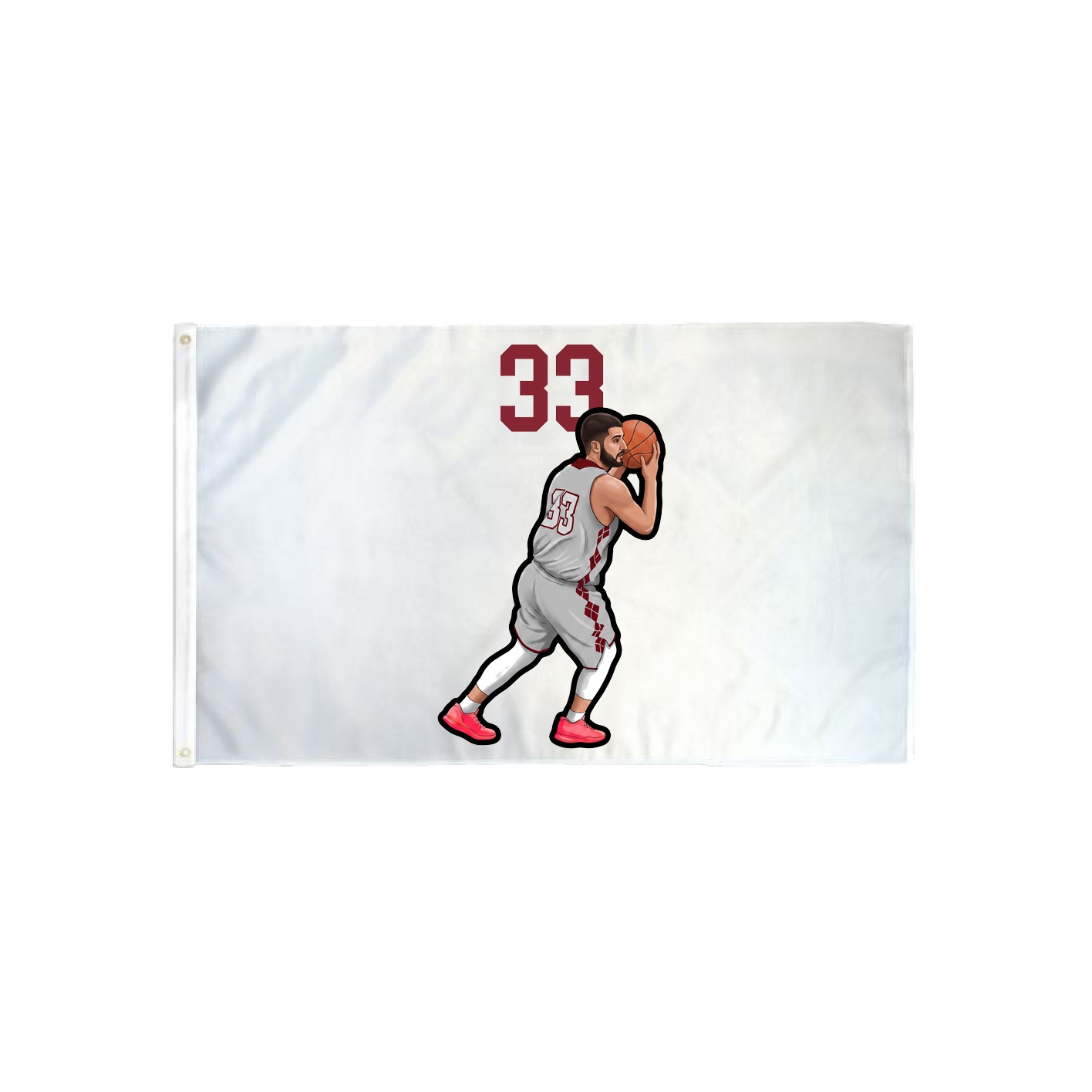 3x5 Flag — Number Top in Classic