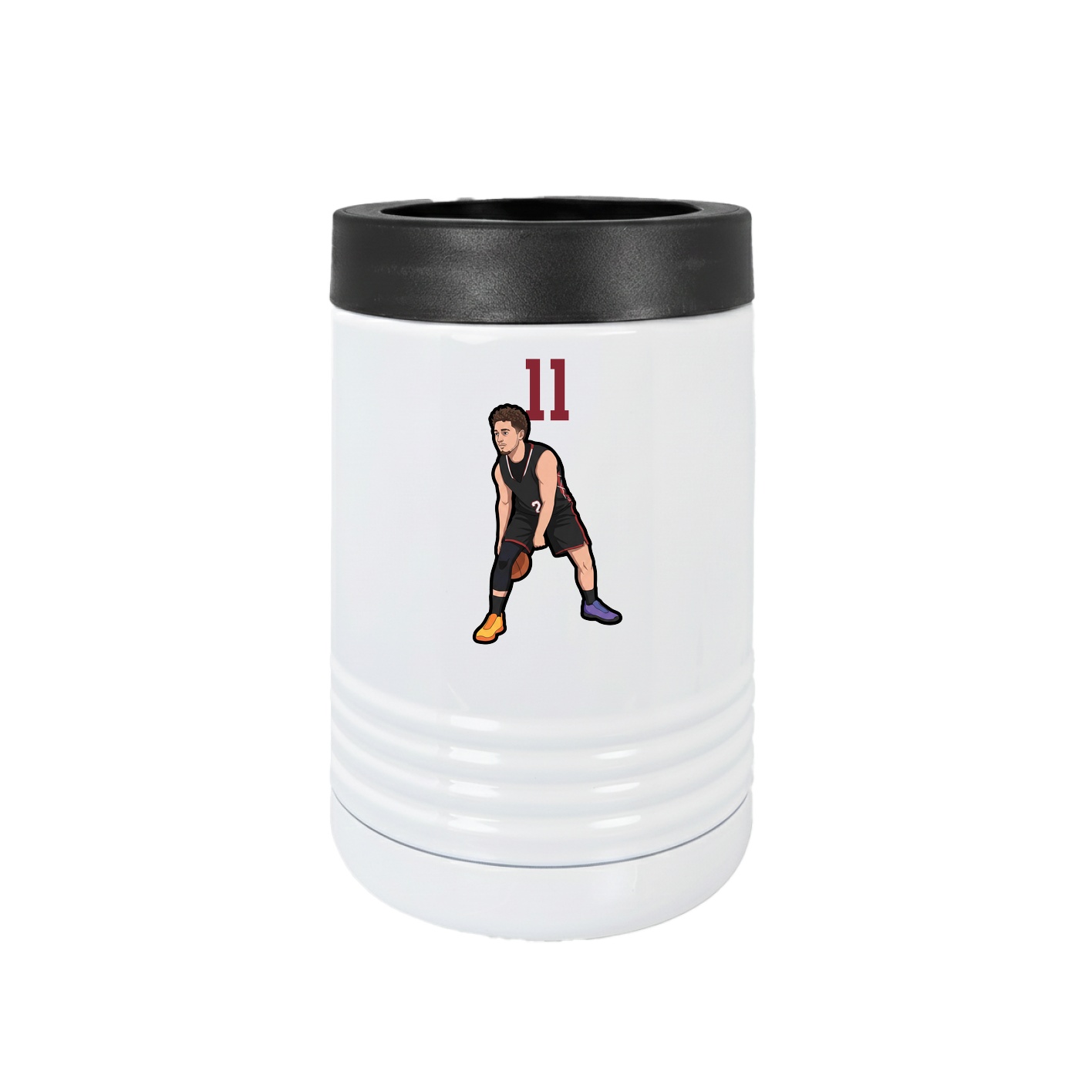 Beverage Holder — Number Top in White