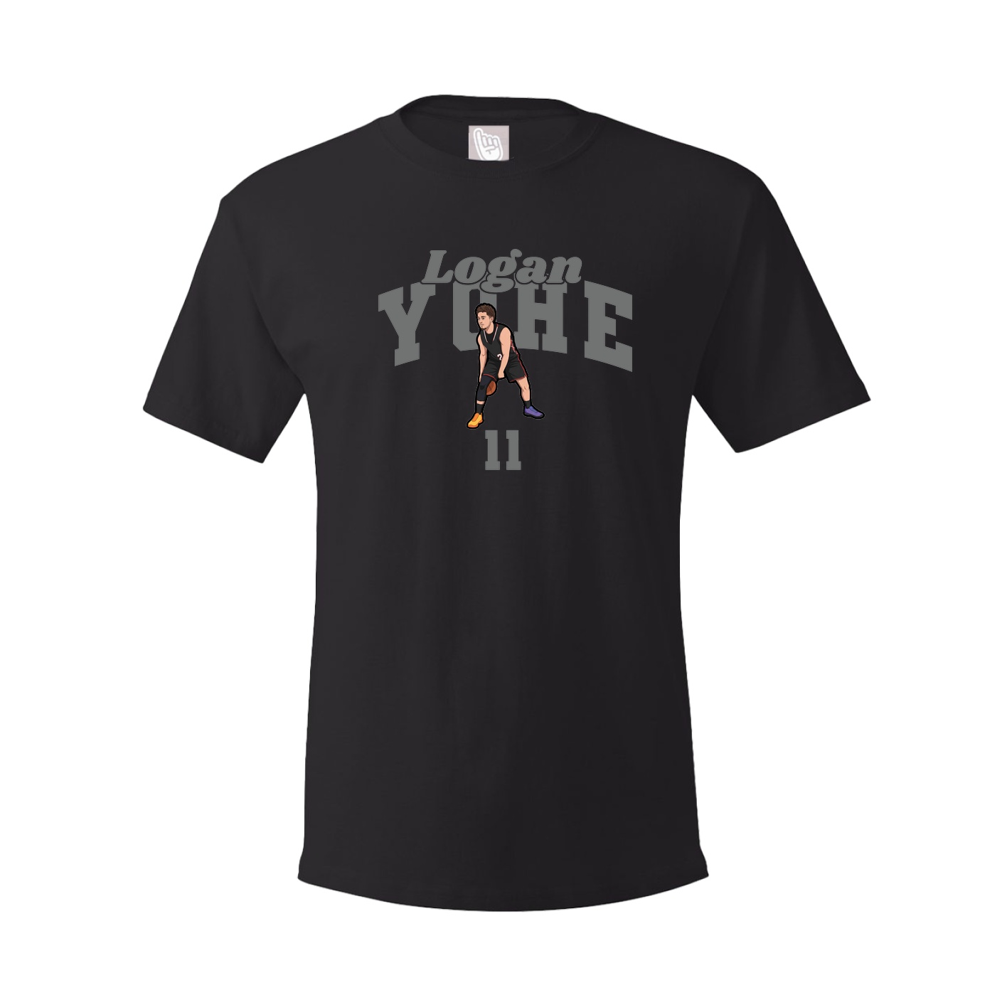 Tee — Signature Arch in Black