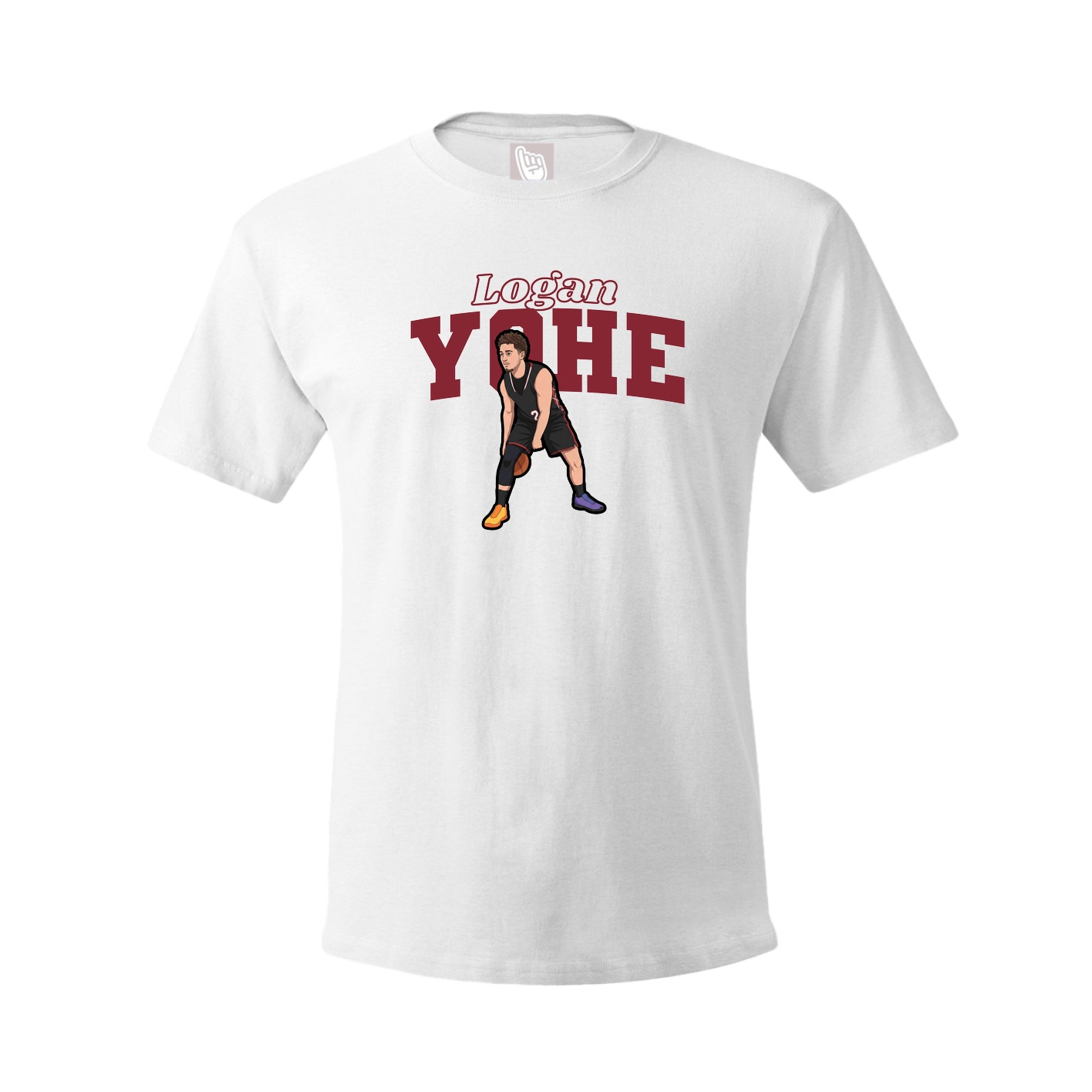 Tee — Name Arch in White