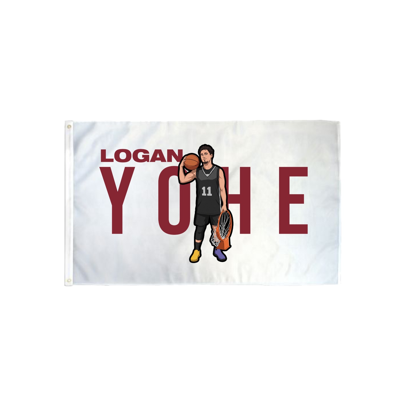 3x5 Flag — Player Name in Classic