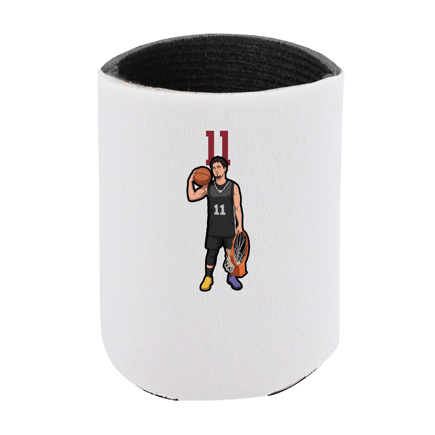 Can Holder — Number Top in White