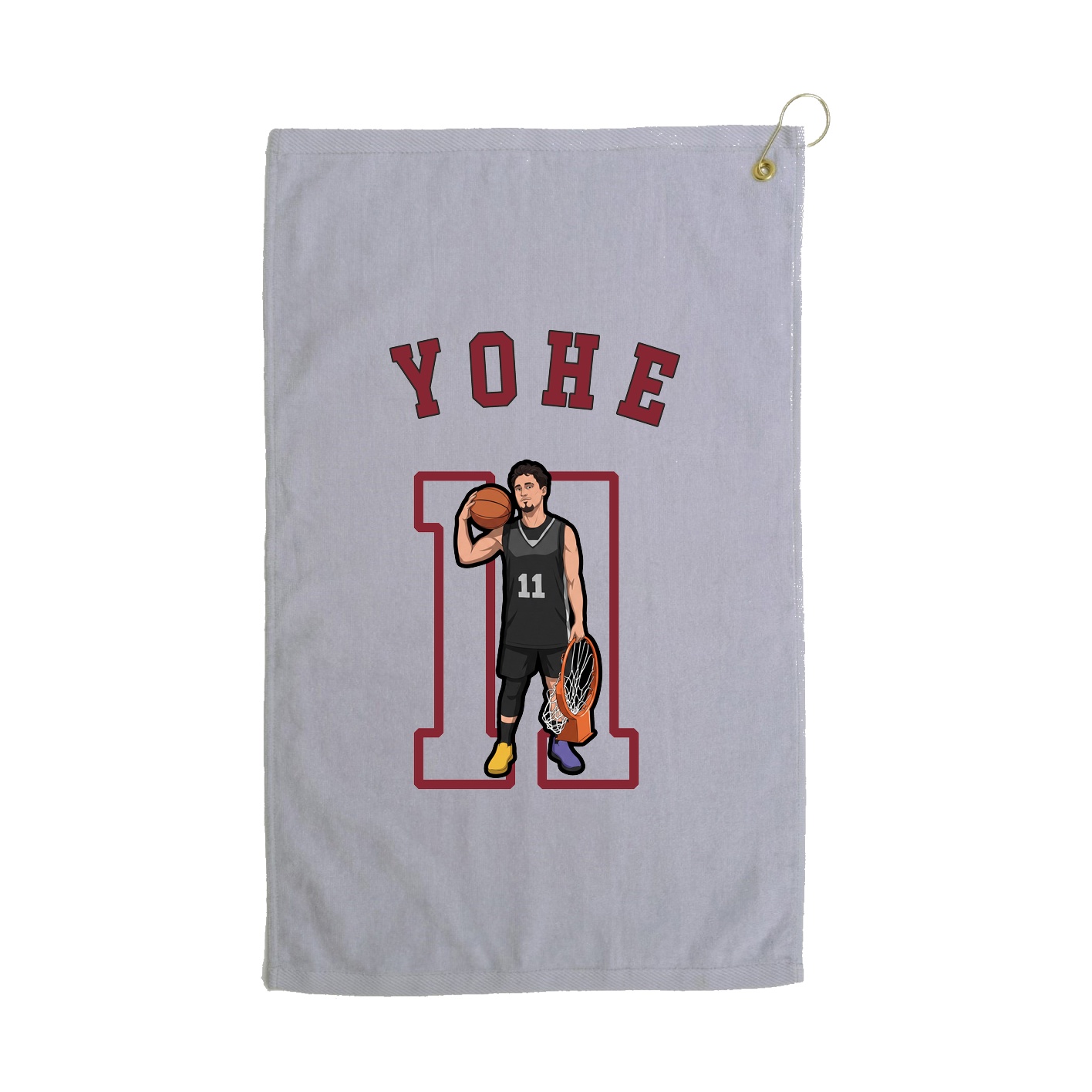 Golf Towel — Shirsey Arch in Grey