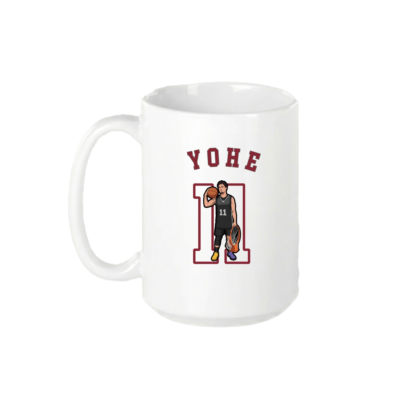 15oz Coffee Mug — Shirsey Arch in White
