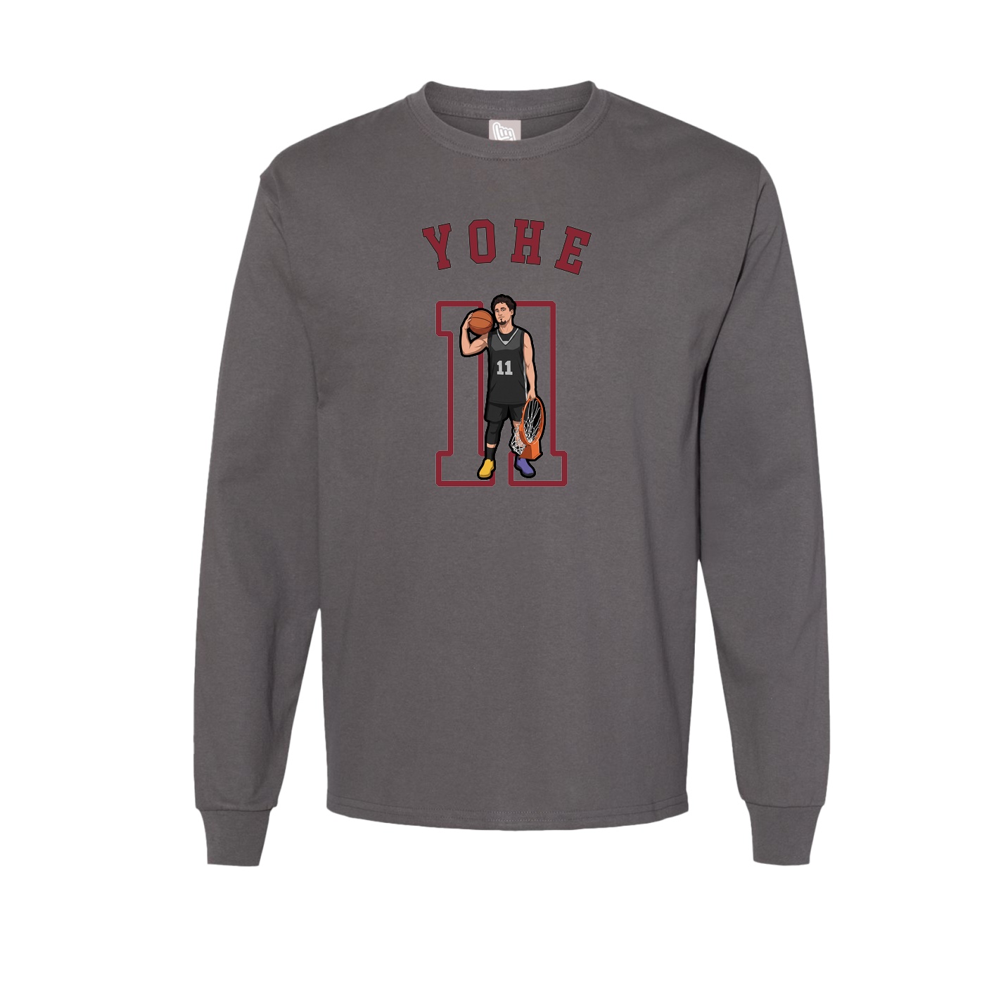 Long Sleeve Tee — Shirsey Arch in Grey