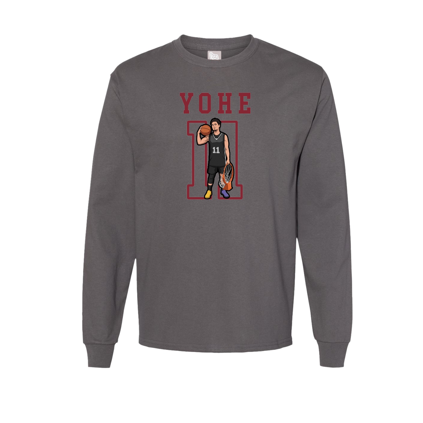 Long Sleeve Tee — Shirsey in Grey