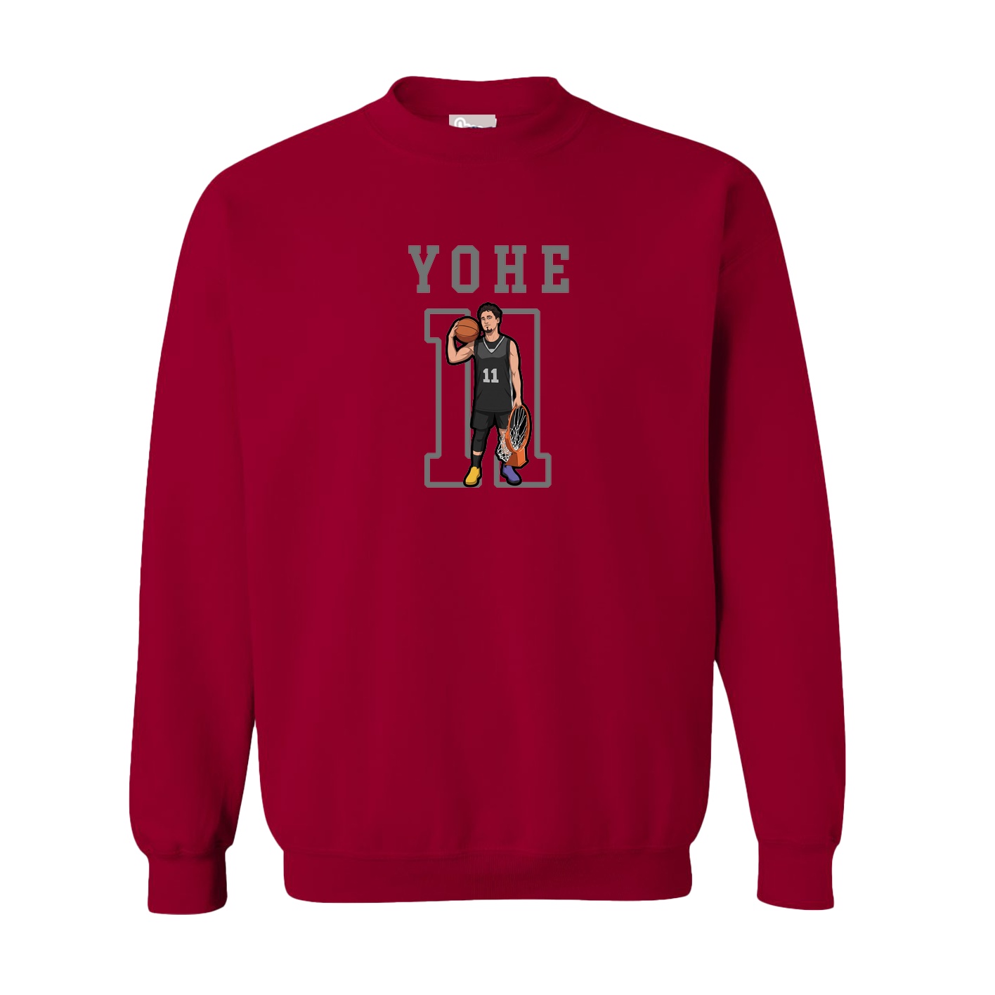 Fleece Crew — Shirsey in Cardinal