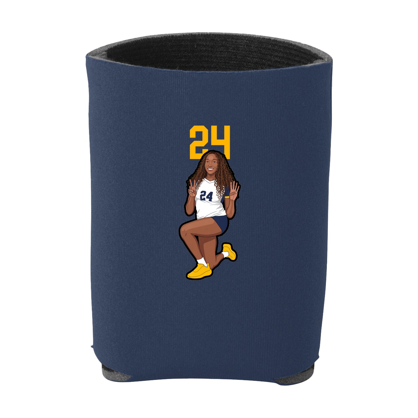 Can Holder — Number Top in Navy