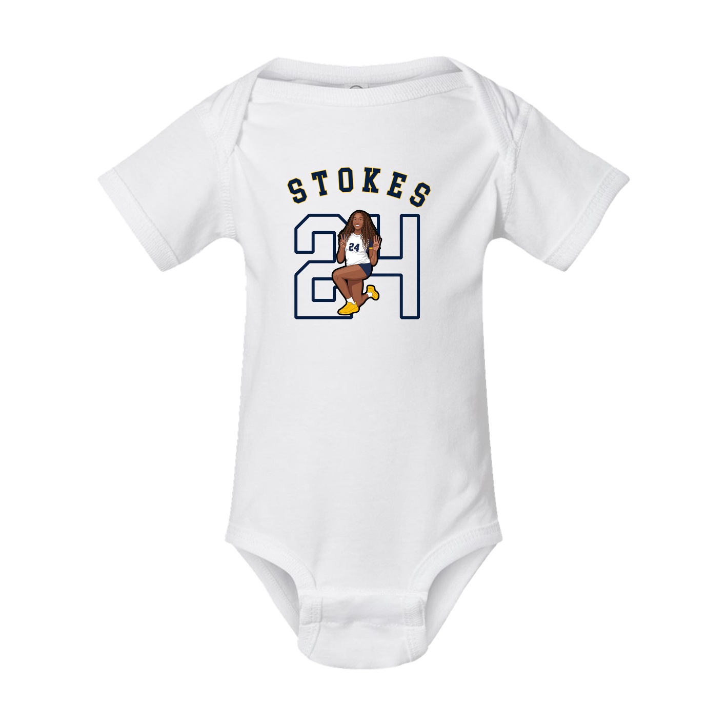 Baby Onesie — Shirsey Arch in White
