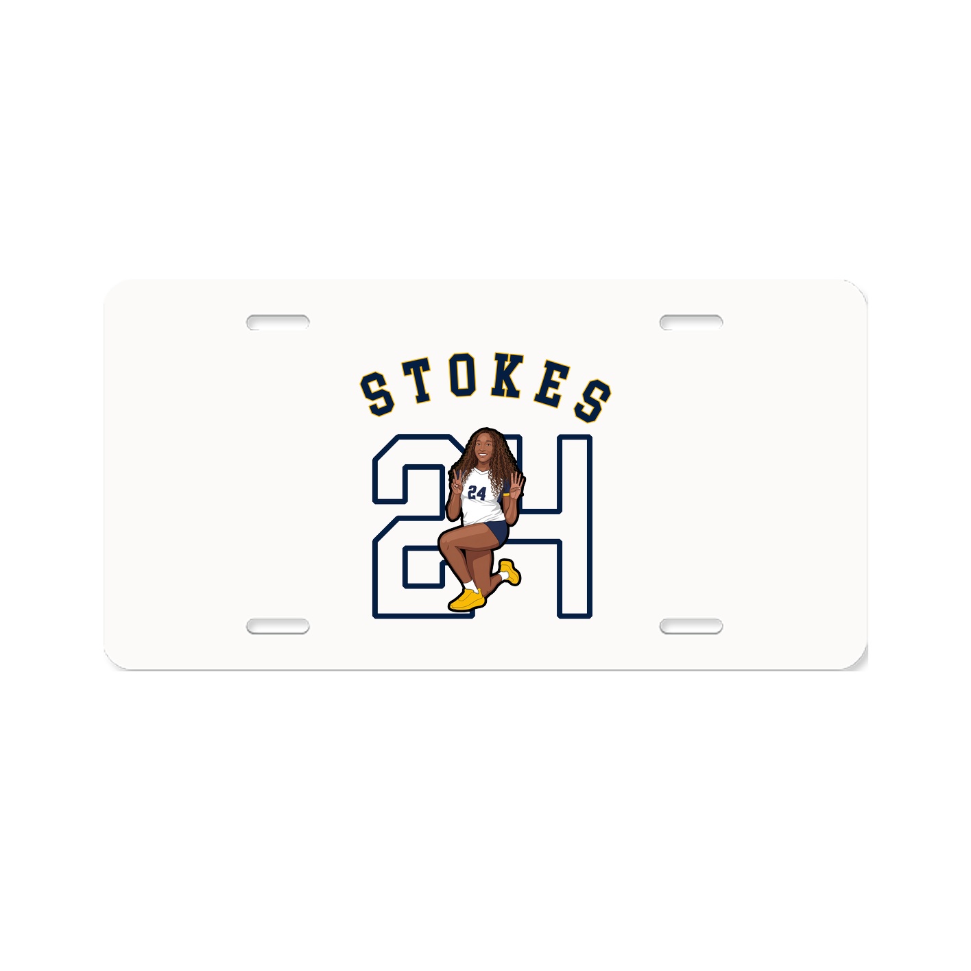License Plate — Shirsey Arch in Classic