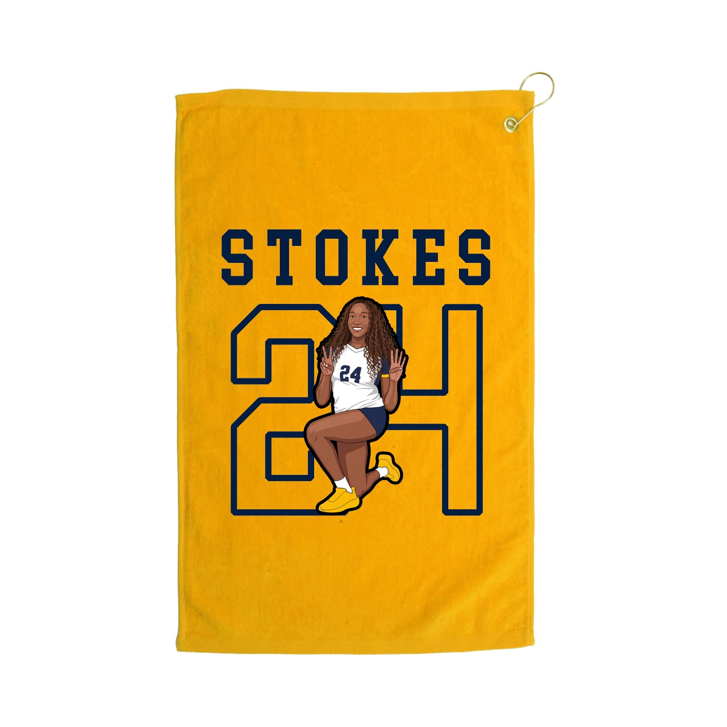 Golf Towel — Shirsey in Gold