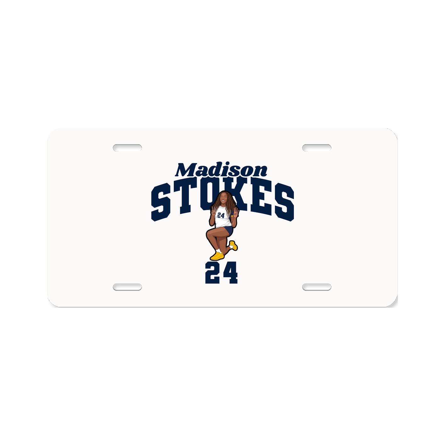 License Plate — Signature Arch in Classic