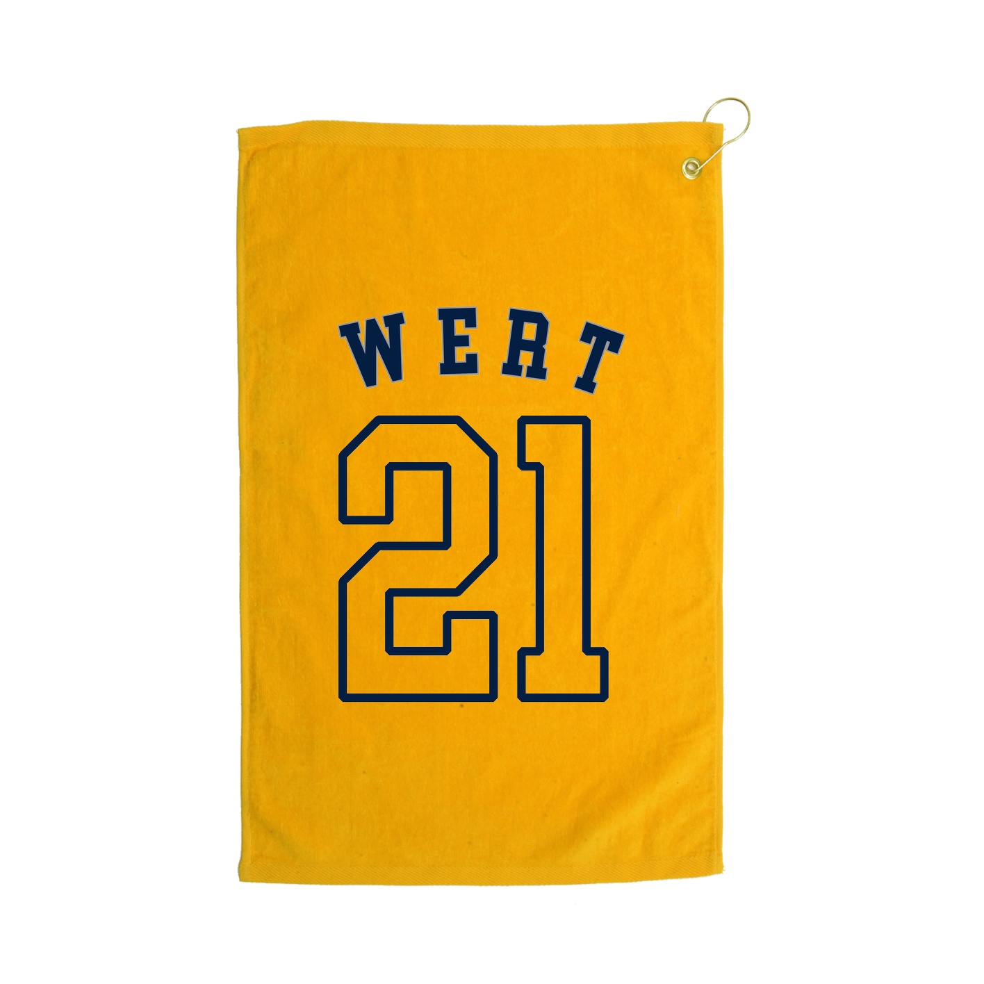 Golf Towel — Shirsey Arch in Gold