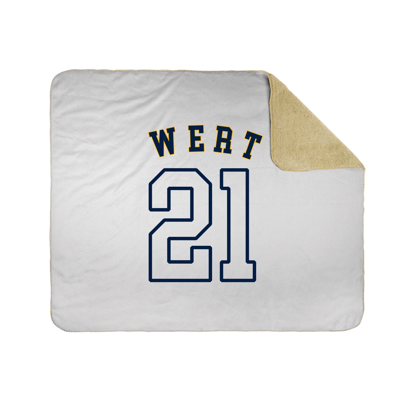 Throw Blanket — Shirsey Arch in White