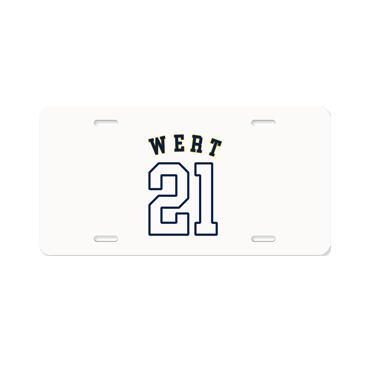 License Plate — Shirsey Arch in Classic